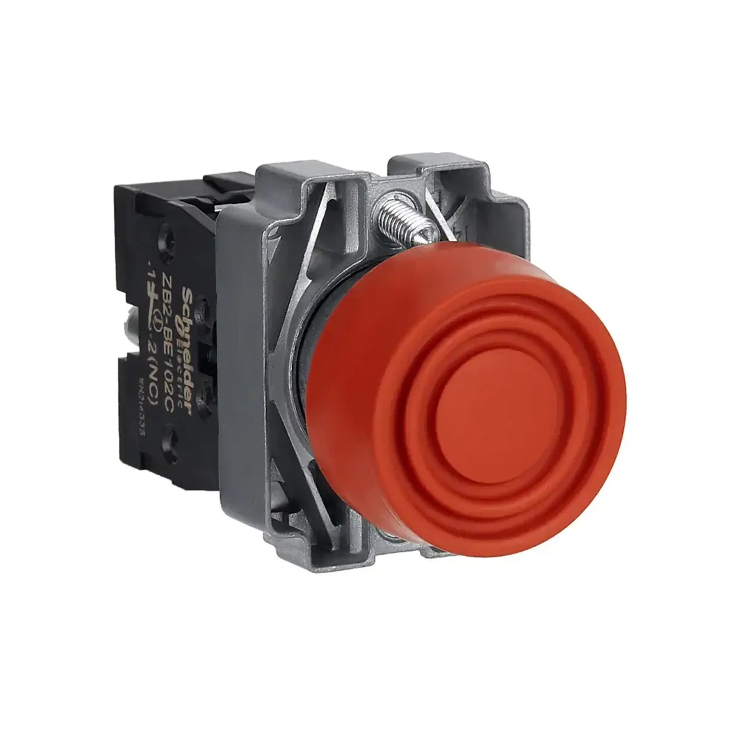 Buton cu revenire 220 - 240 V 3 A IP66 Roșu Schneider-Electric