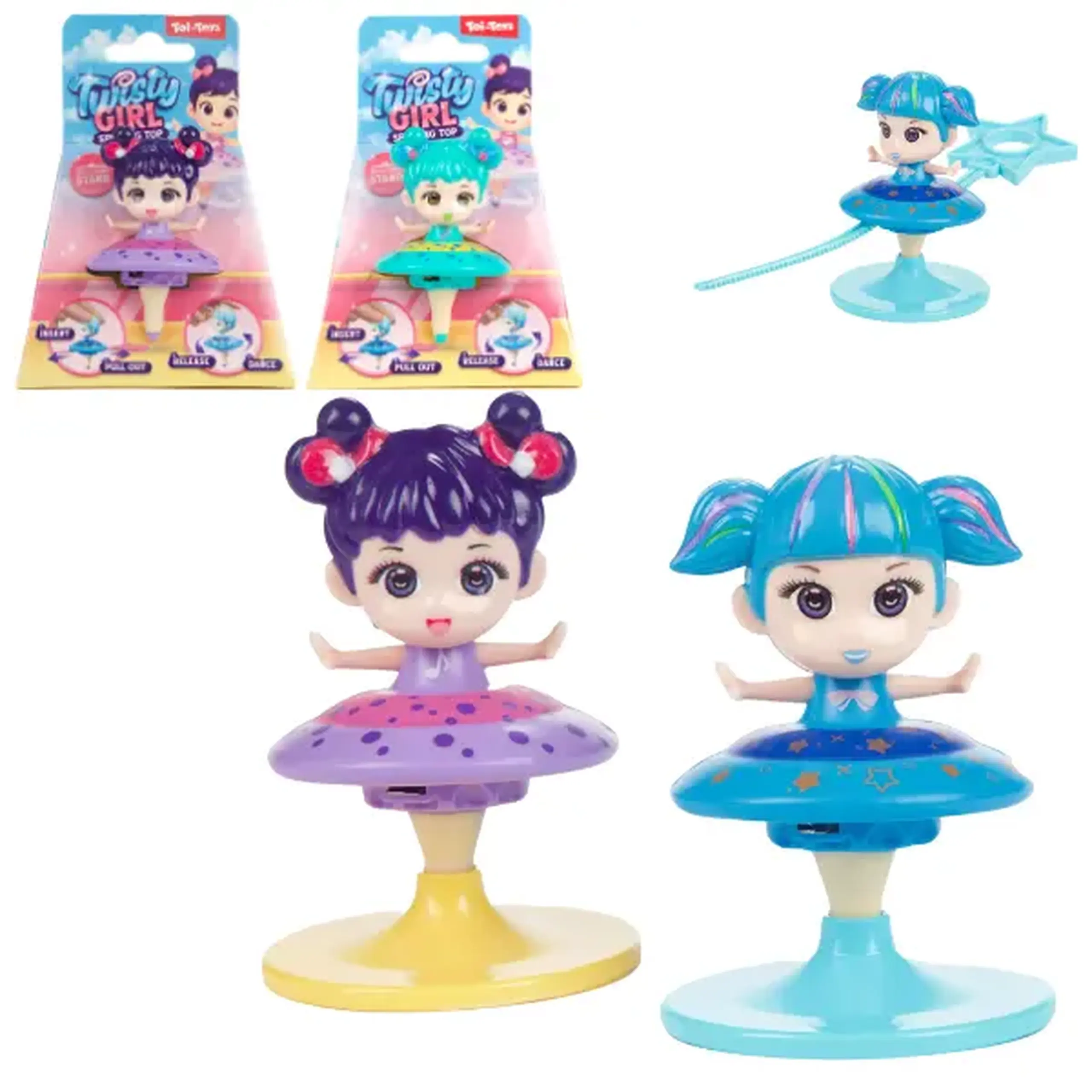 Titirez „Balerina”, 7,5 cm, 6 modele
