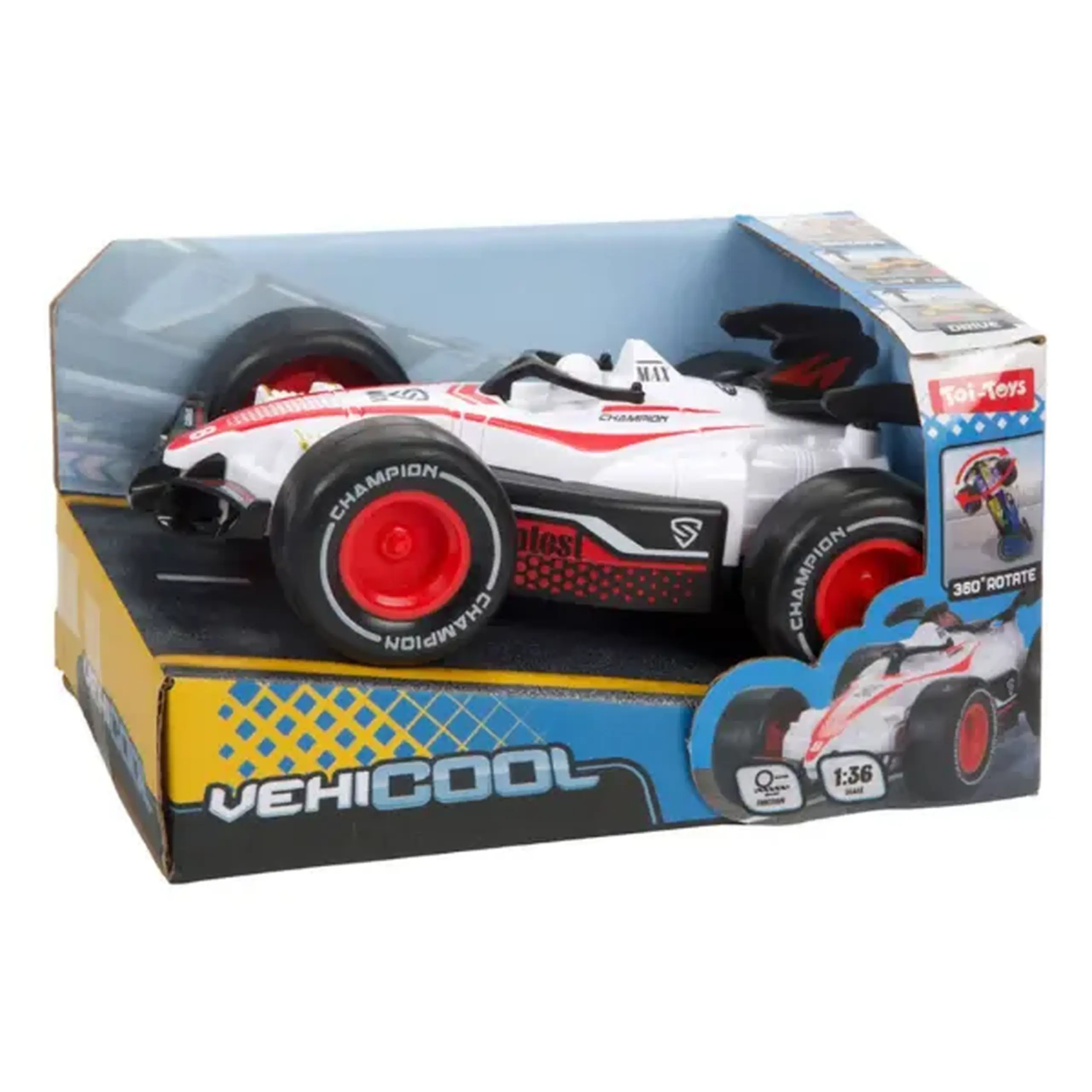 Mașinuță de curse „Formula 360” cu mecanism cu fricțiune, 3 modele