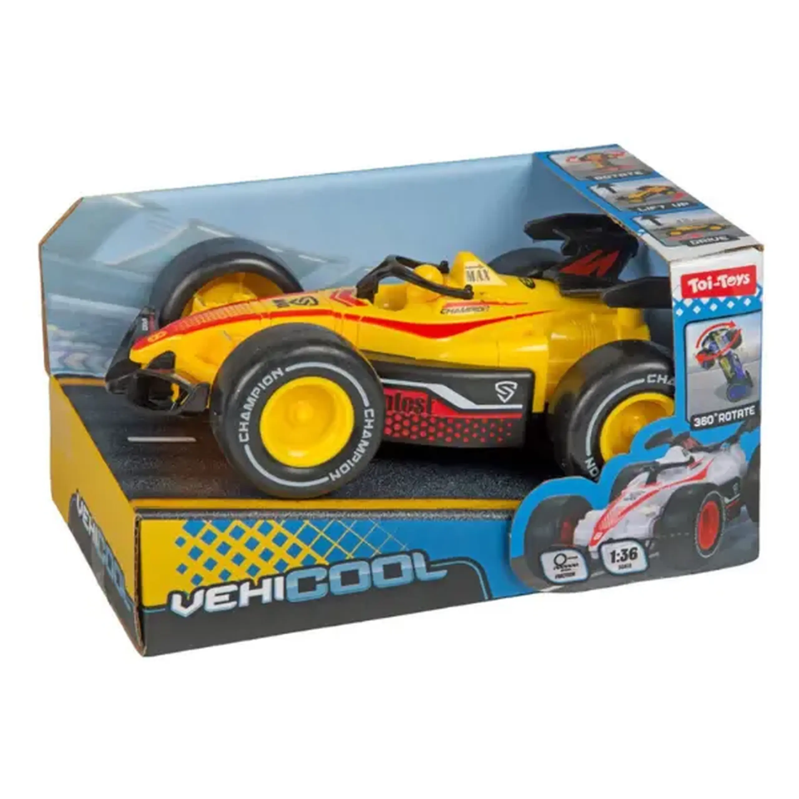 Mașinuță de curse „Formula 360” cu mecanism cu fricțiune, 3 modele