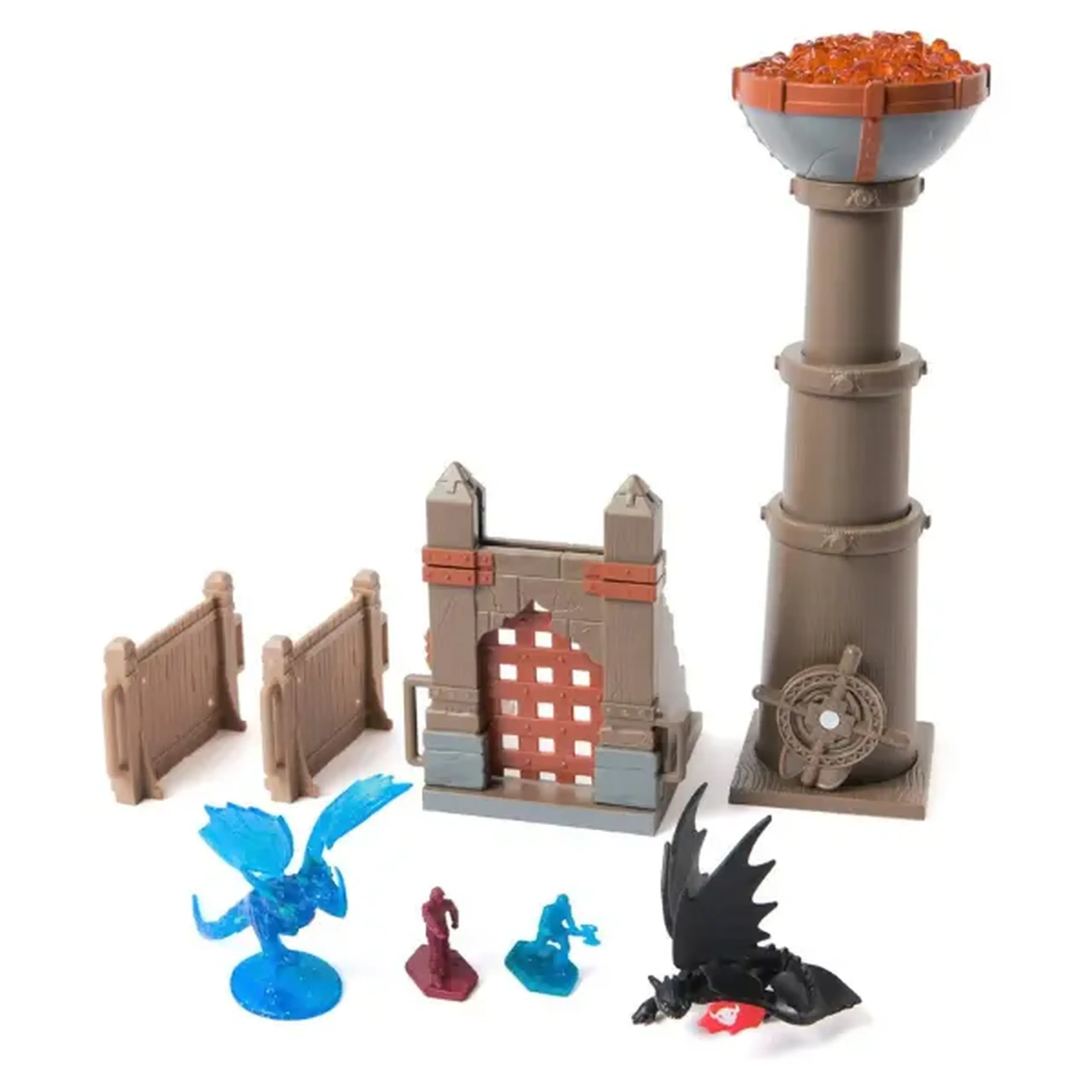 Set de joacă „Cum să-ți dresezi dragonul: Arena de antrenament”, 2 modele