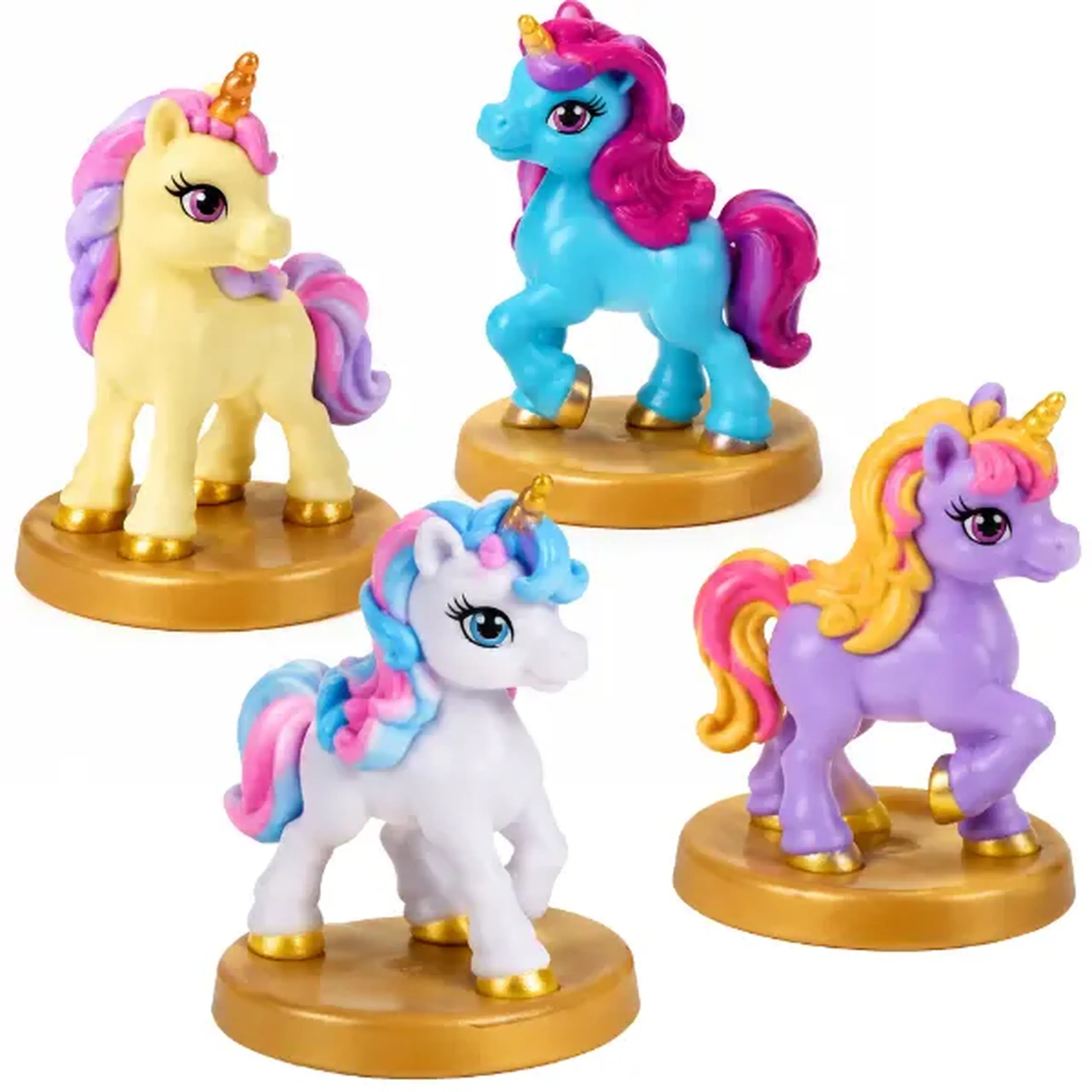 Set de mini figurine „Unicorni” Unicorn Academy, 4 buc.
