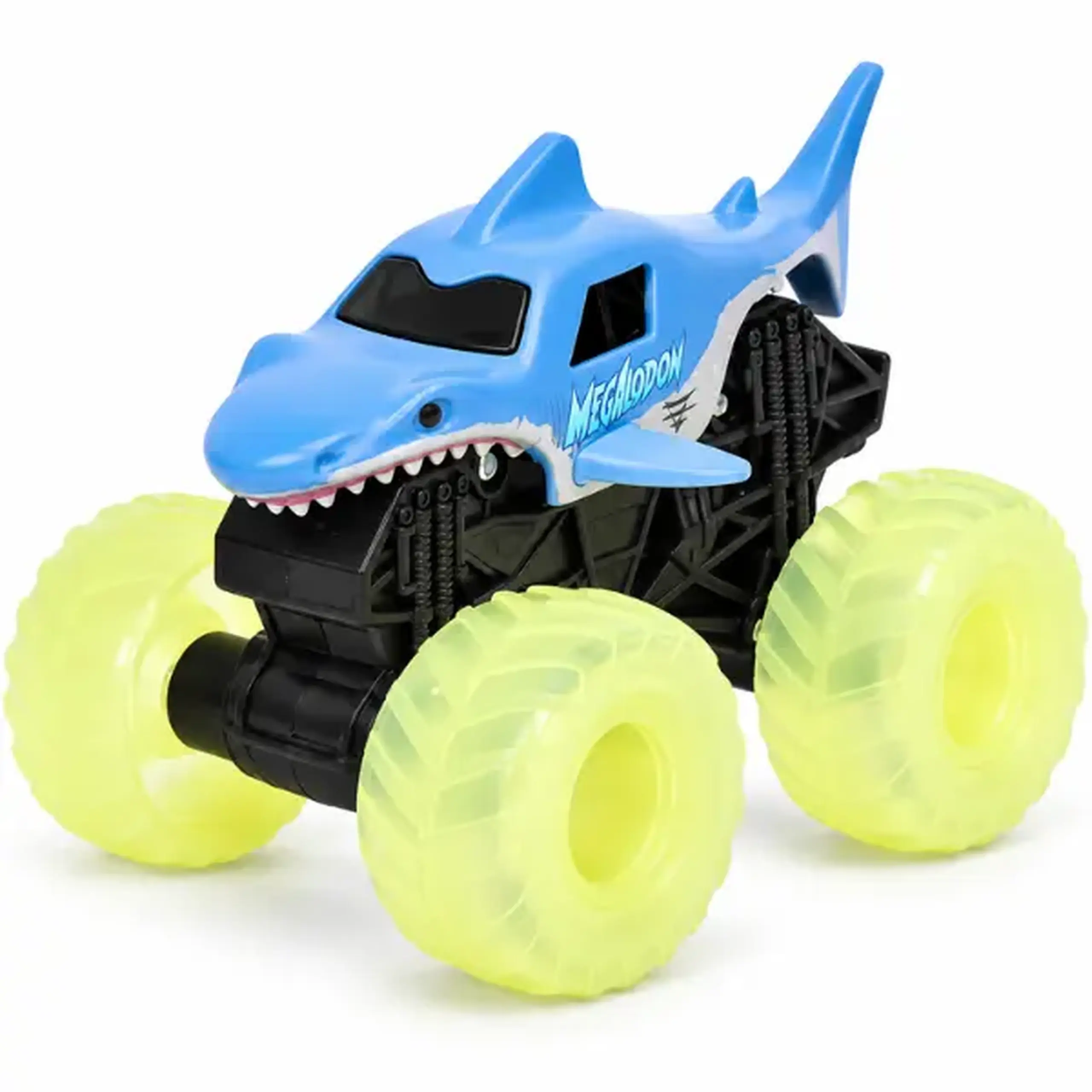 1:43 Mașinuță Monster Jam cu roți luminoase, 2 modele