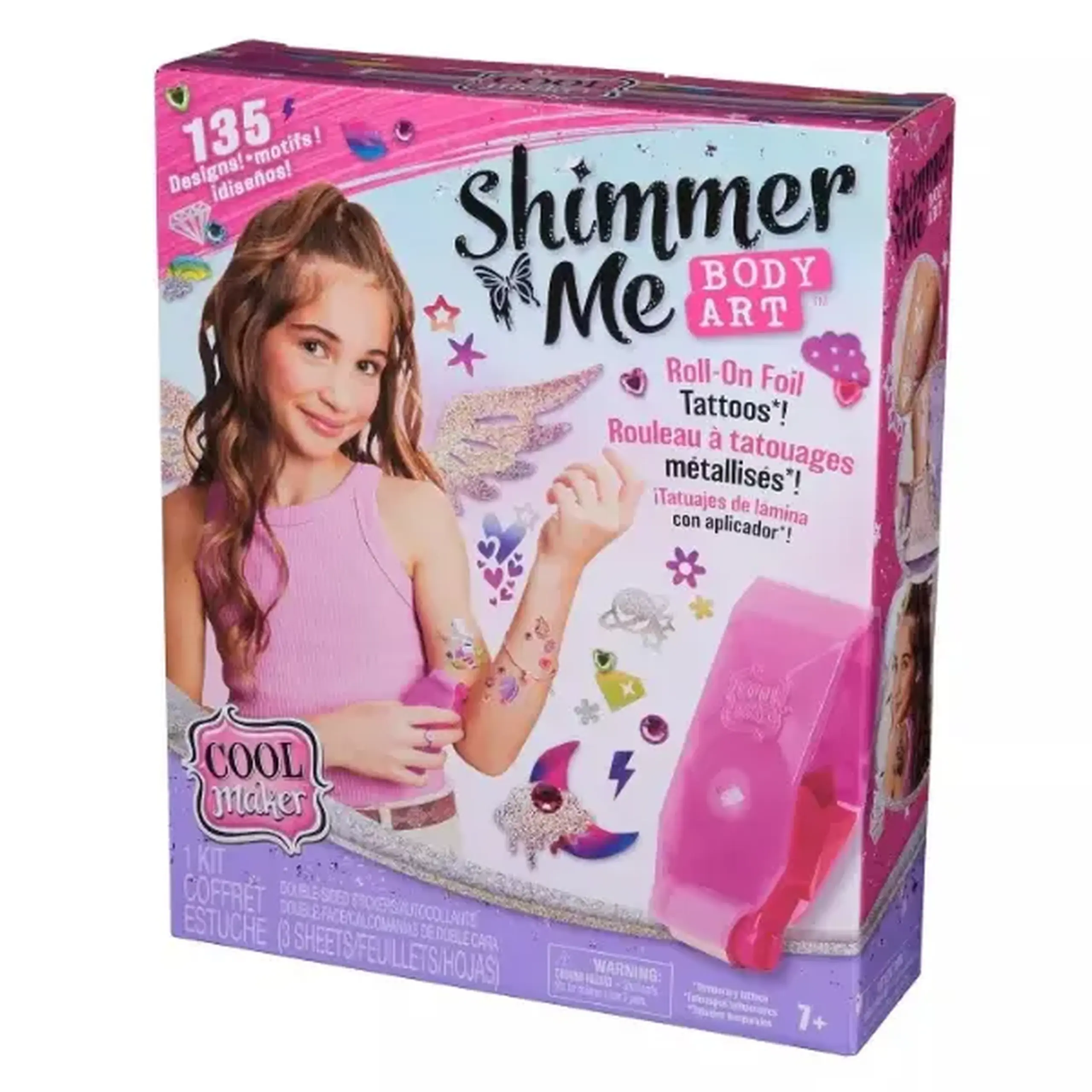 Set pentru tatuaje temporare, 135 modele