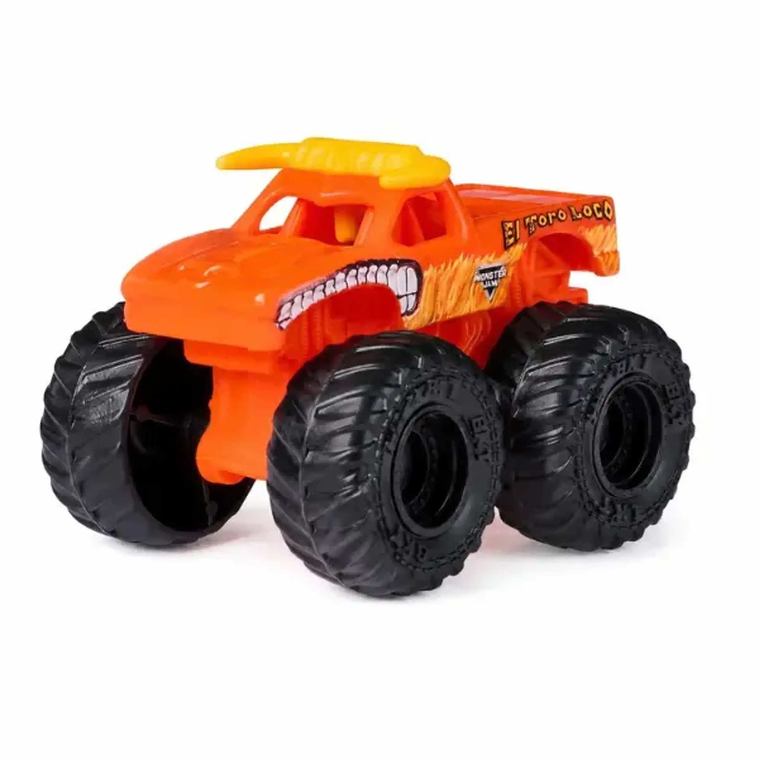 Set de joacă Monster Jam „Super Jump” cu mașinuță, 1:72