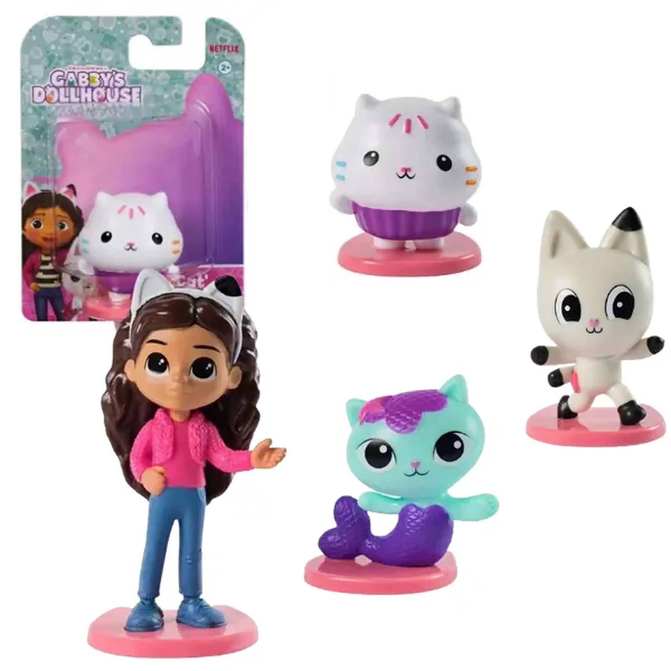 Mini figurină Gabby’s Dollhouse, 4 modele