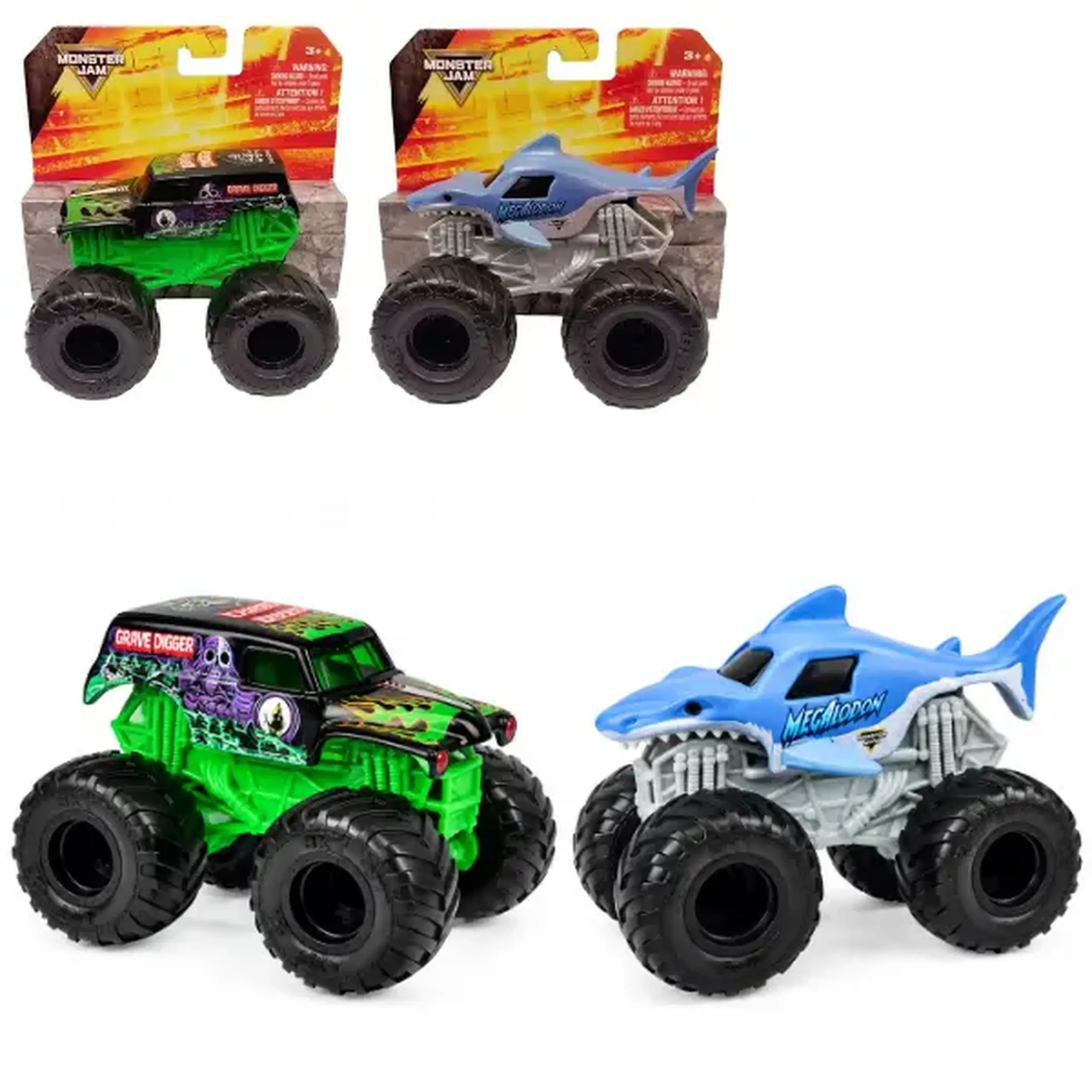 1:43 Mașinuța Monster Jam, 2 modele