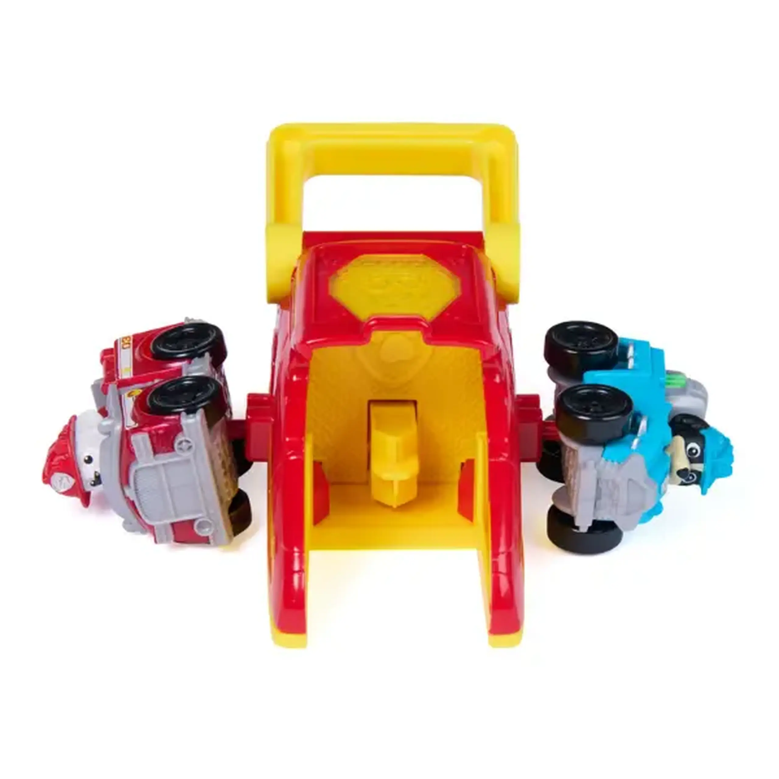 Set de joacă „Patrula Cățelușilor” Marshall cu lansator și 2 mașinuțe
