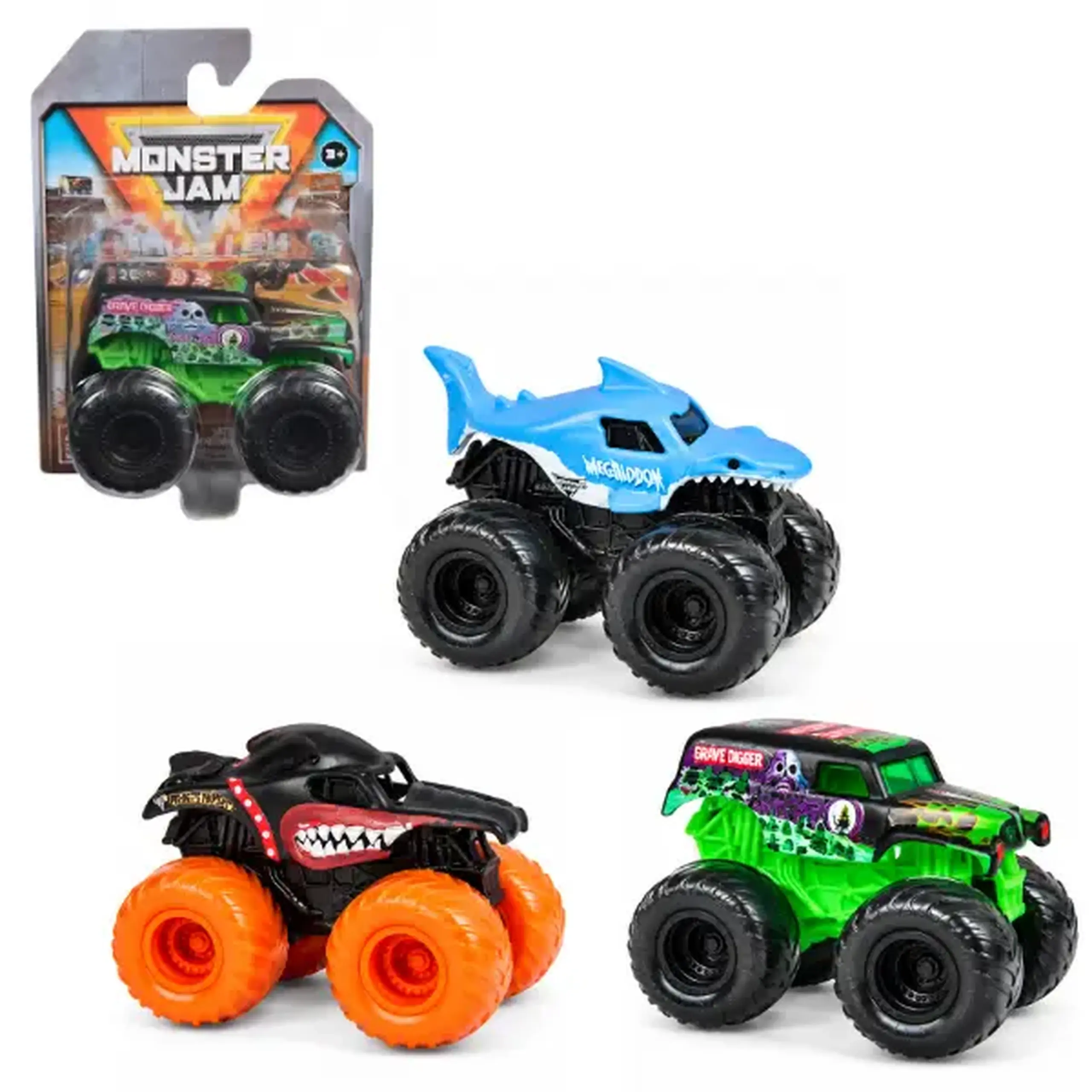 1:72 Mașinuța Monster Jam, ass.