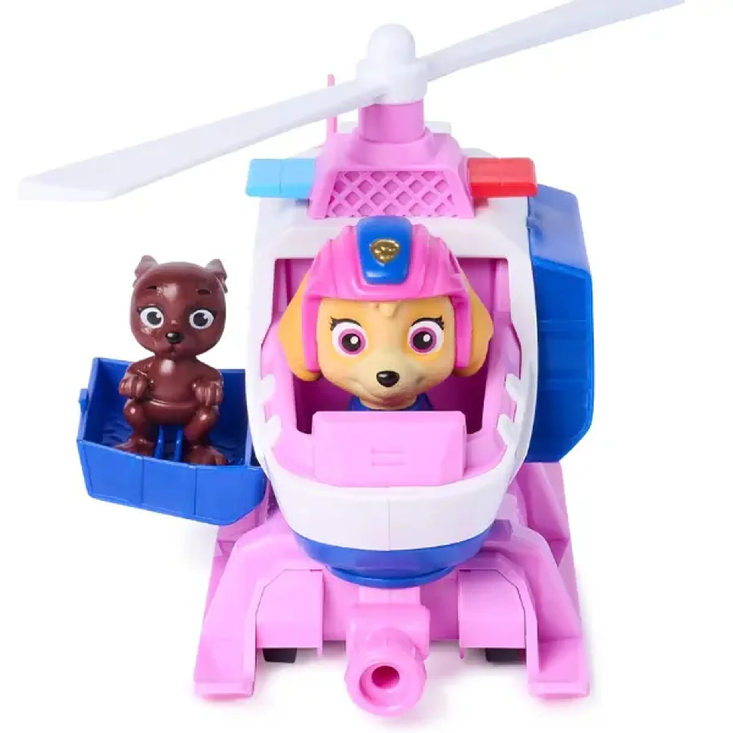 Set de joacă „Patrula Cățelușilor: Căutare și salvare” Skye cu elicopter și 2 figurine