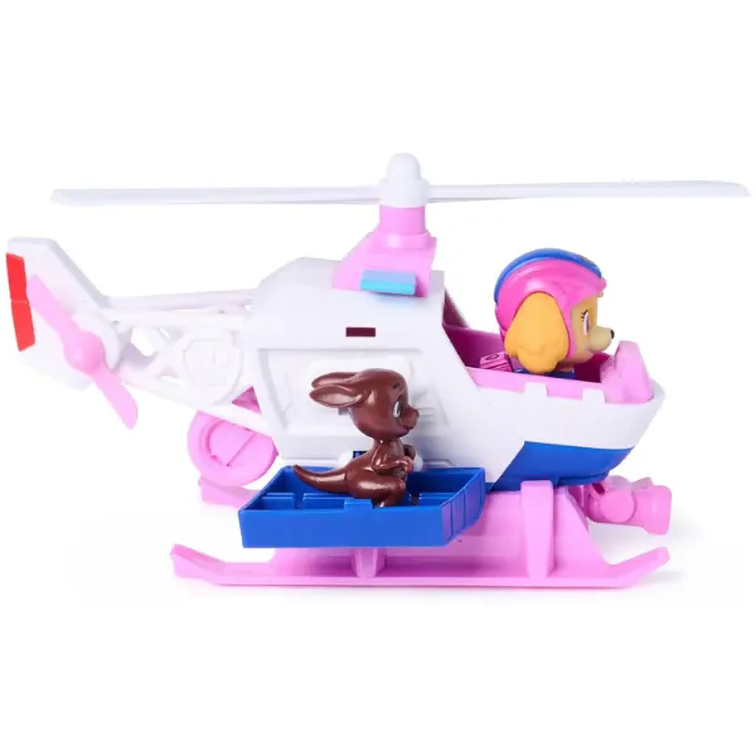 Set de joacă „Patrula Cățelușilor: Căutare și salvare” Skye cu elicopter și 2 figurine