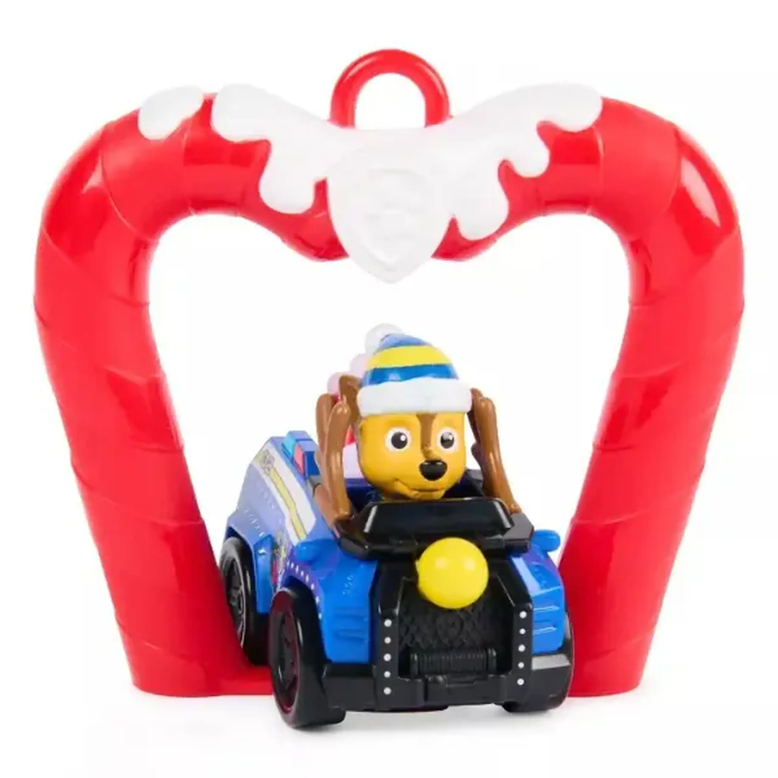 Set de joacă „Patrula Cățelușilor: Seria de Crăciun” cu mașinuță și figurină, 3 modele