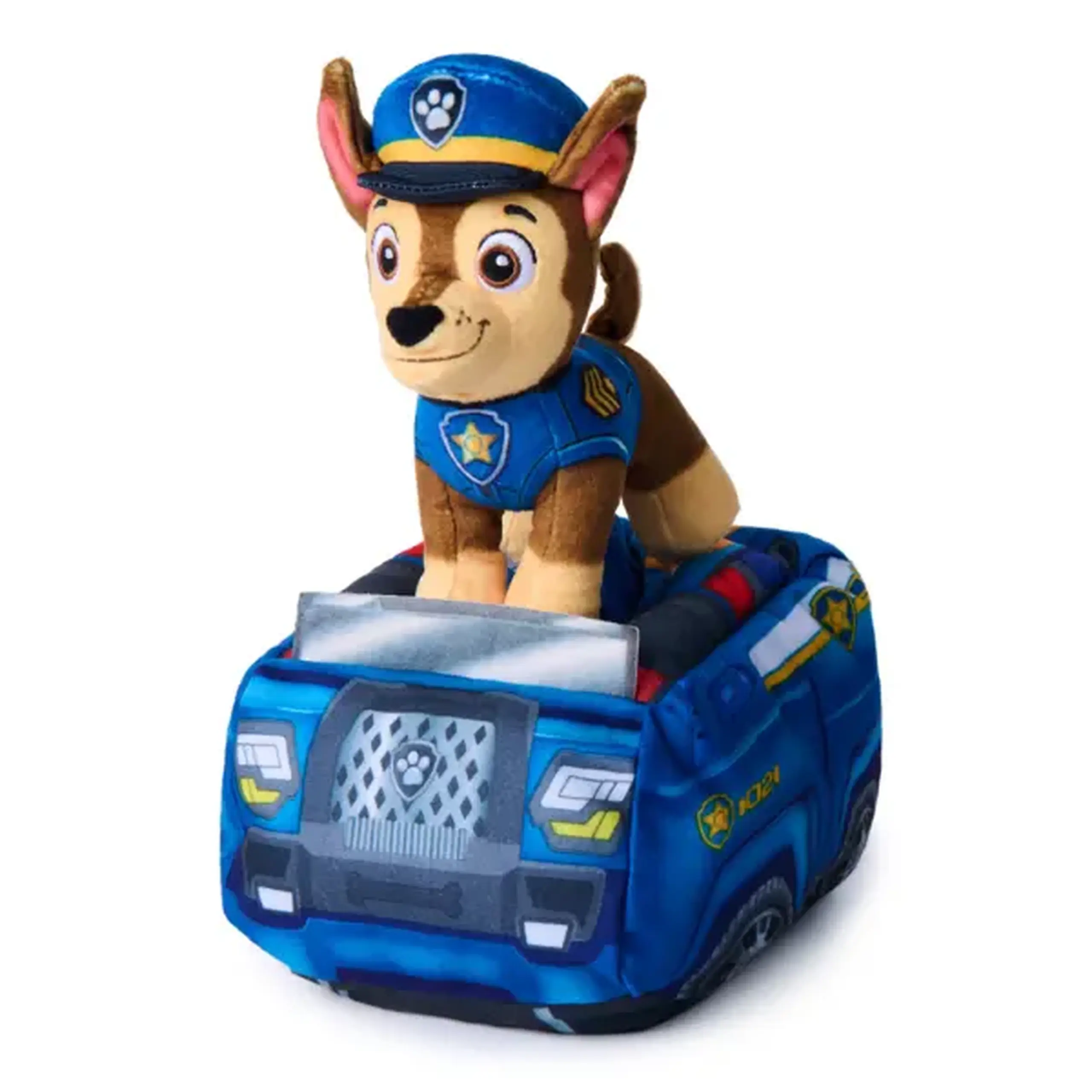 Jucărie de pluș „Chase cu mașina de poliție”, 20 cm