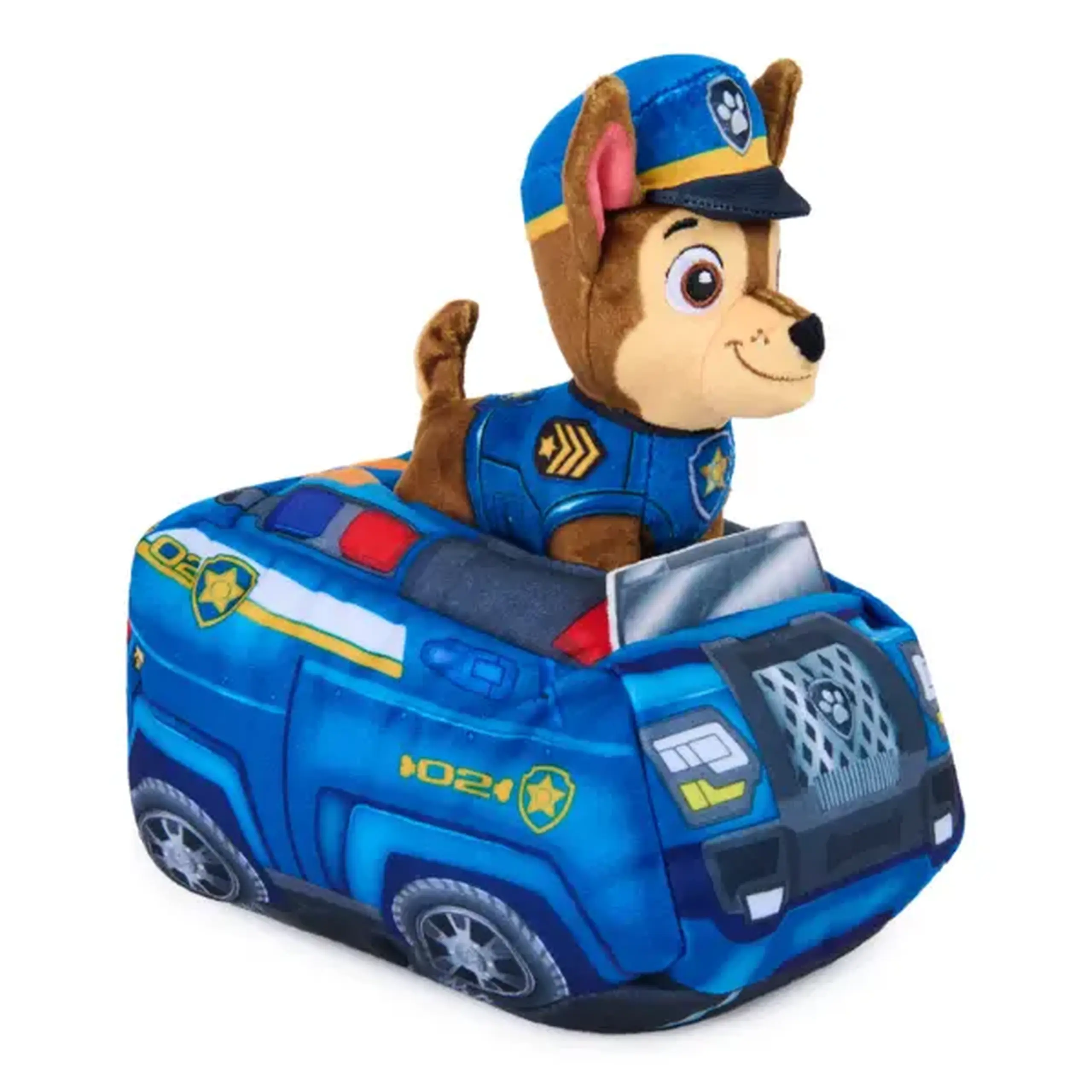 Jucărie de pluș „Chase cu mașina de poliție”, 20 cm