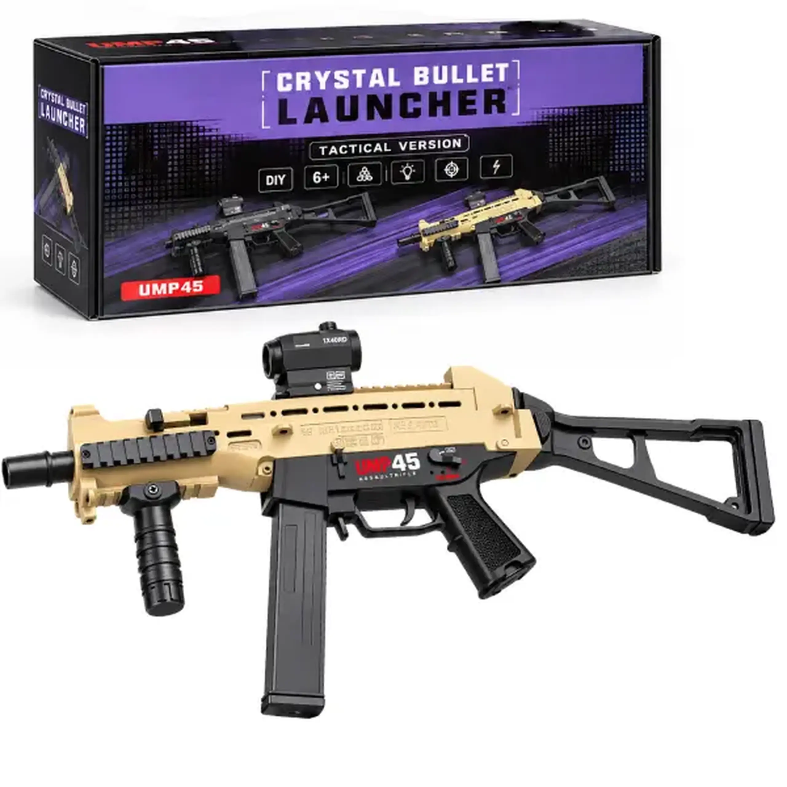 Automat electric „Striker” cu bile hidrogel, 68 cm