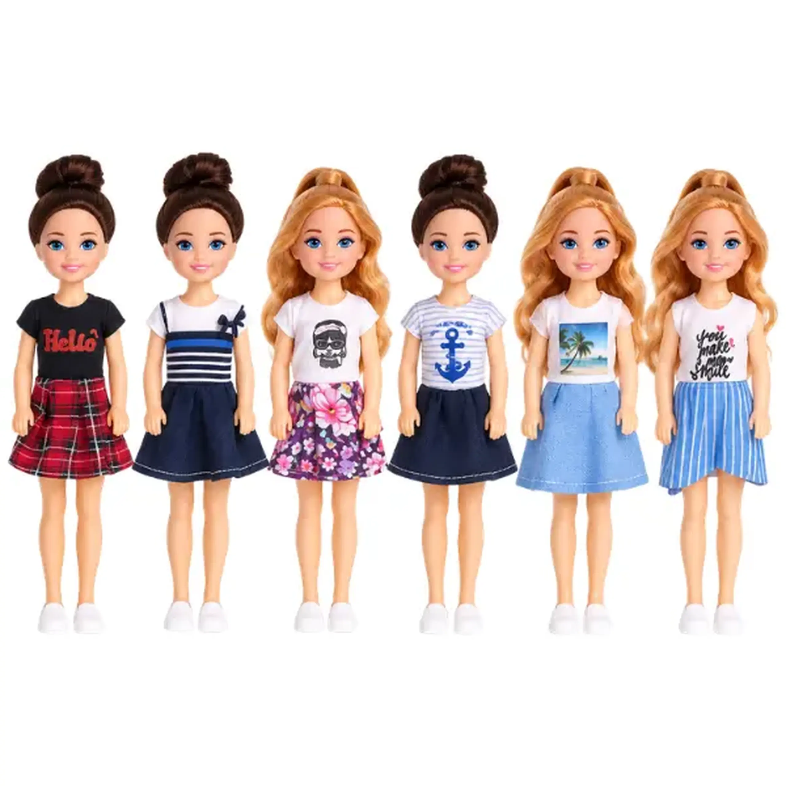 Păpușă fashion, 15 cm, 6 modele
