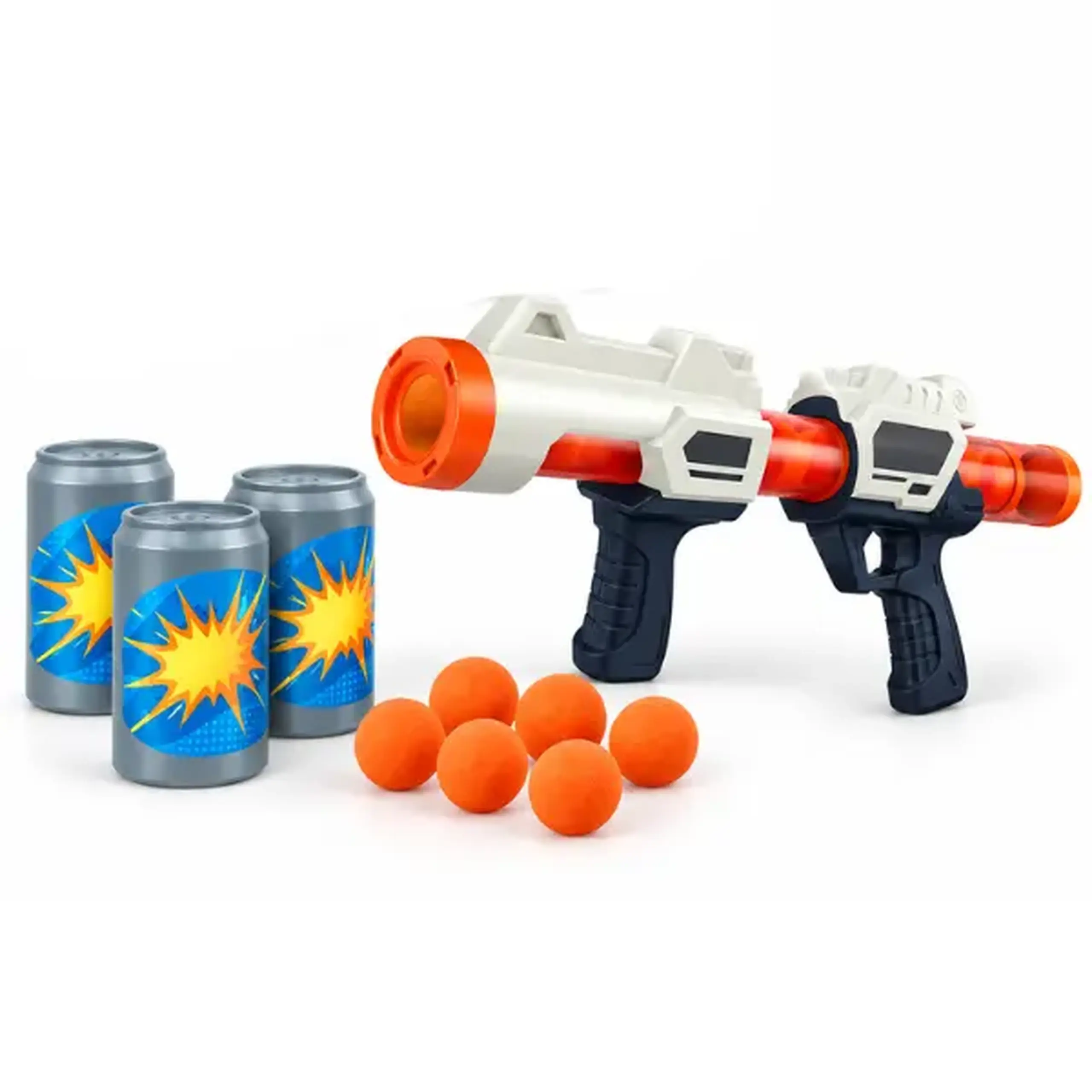 Blaster „Țintașul precis” cu doze-țintă și bile moi, 42 cm