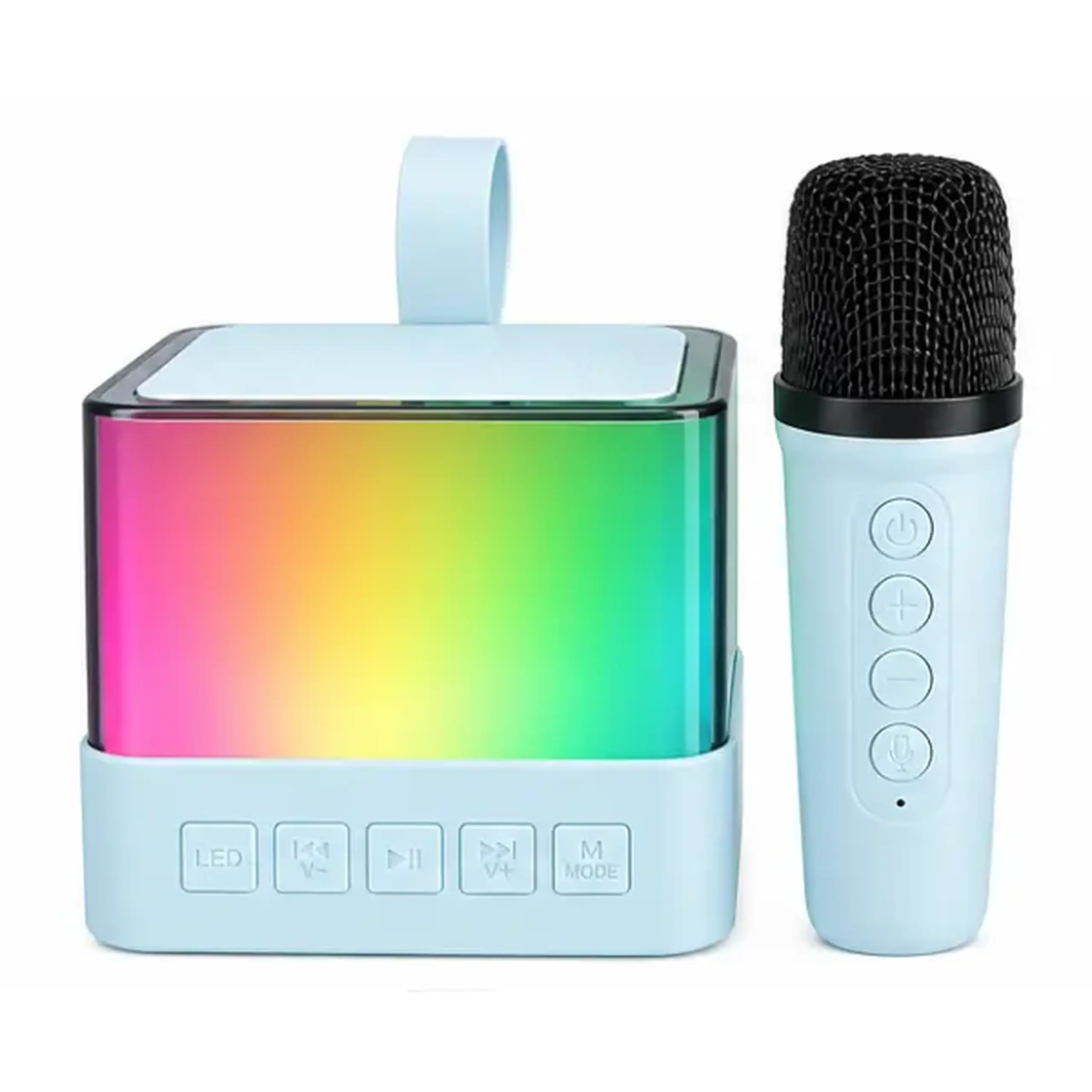 Boxă karaoke cu un singur microfon, 4 culori