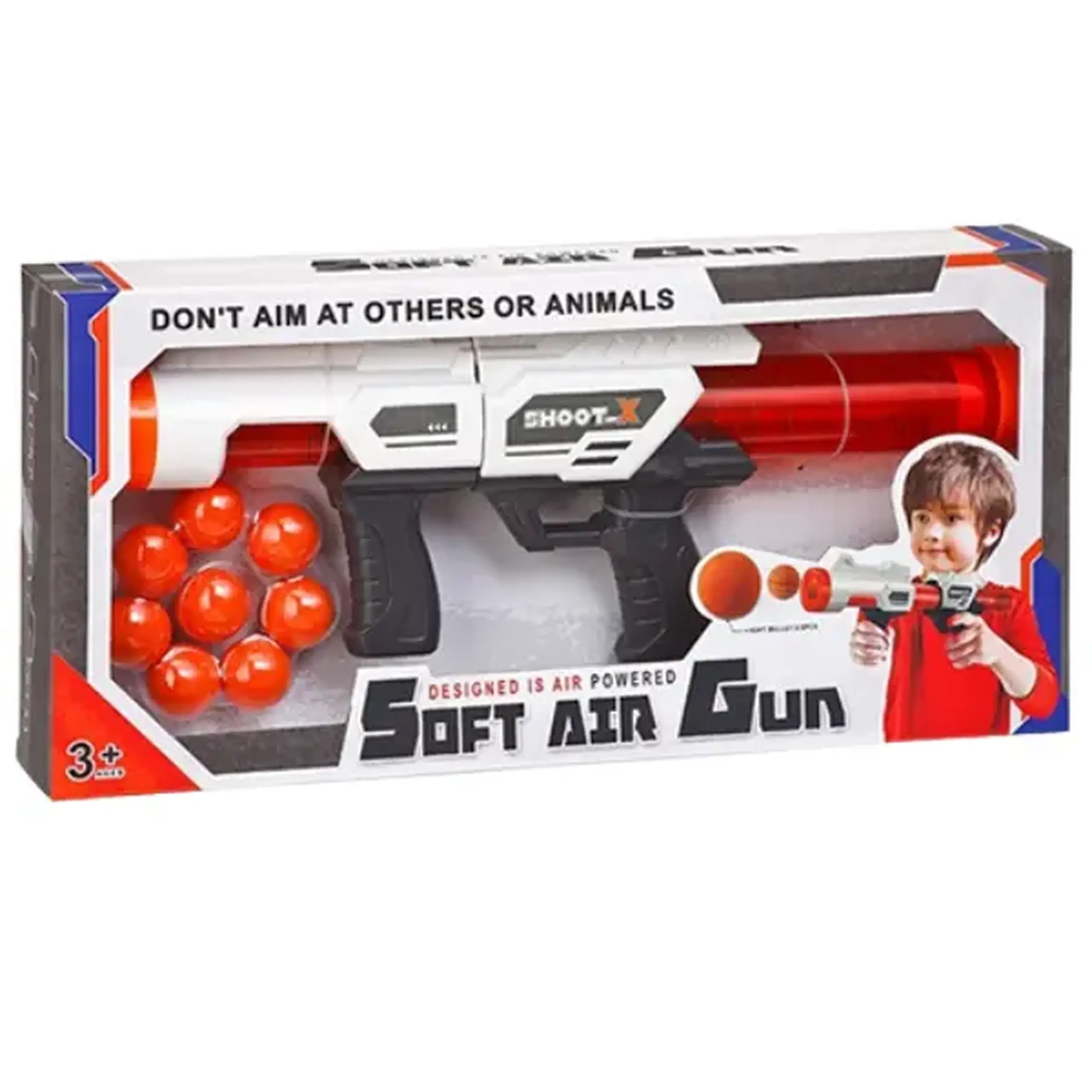 Blaster „Super lovitură” cu bile moi, 42 cm