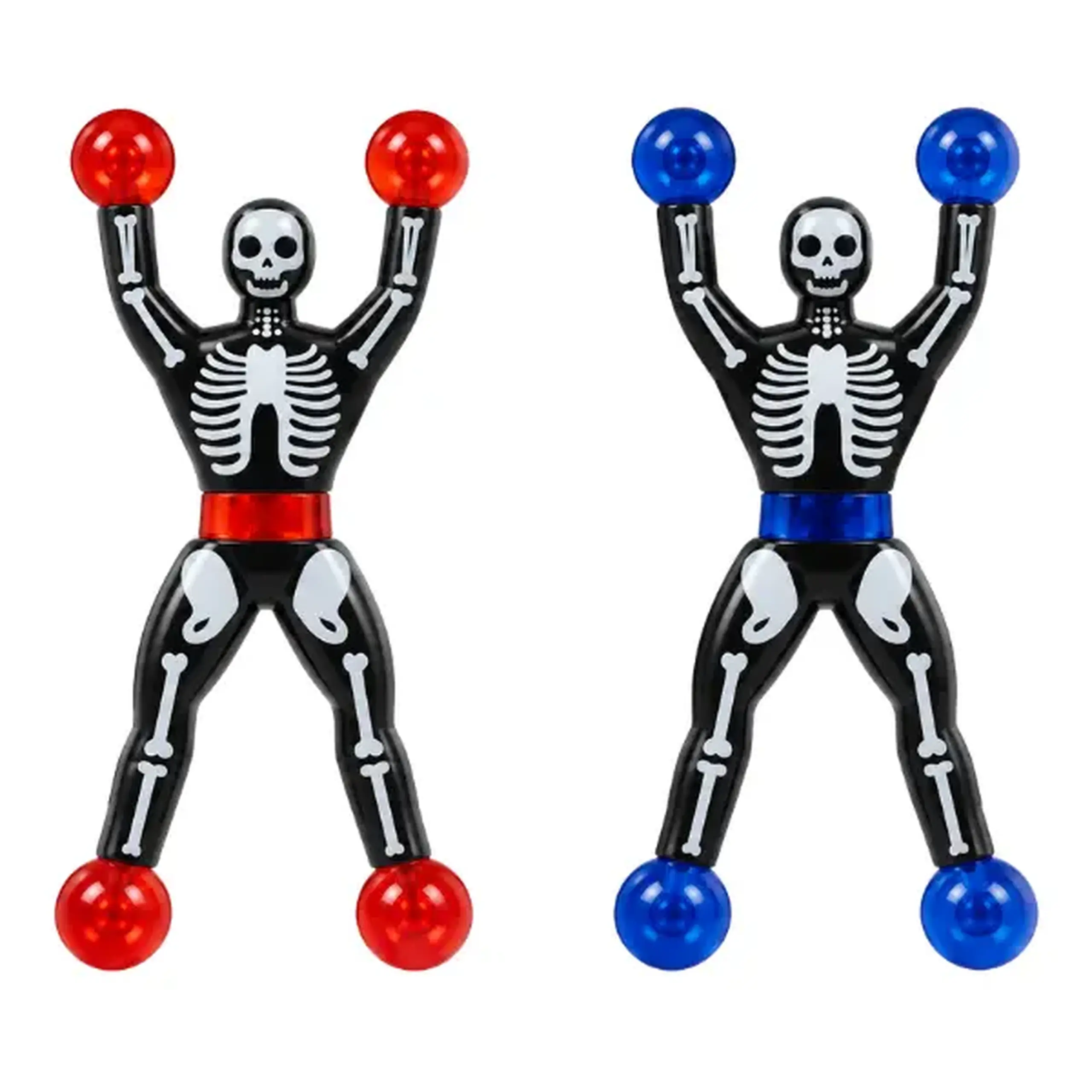 Figurine lipicioase „Schelete” pentru geam, 2 buc.