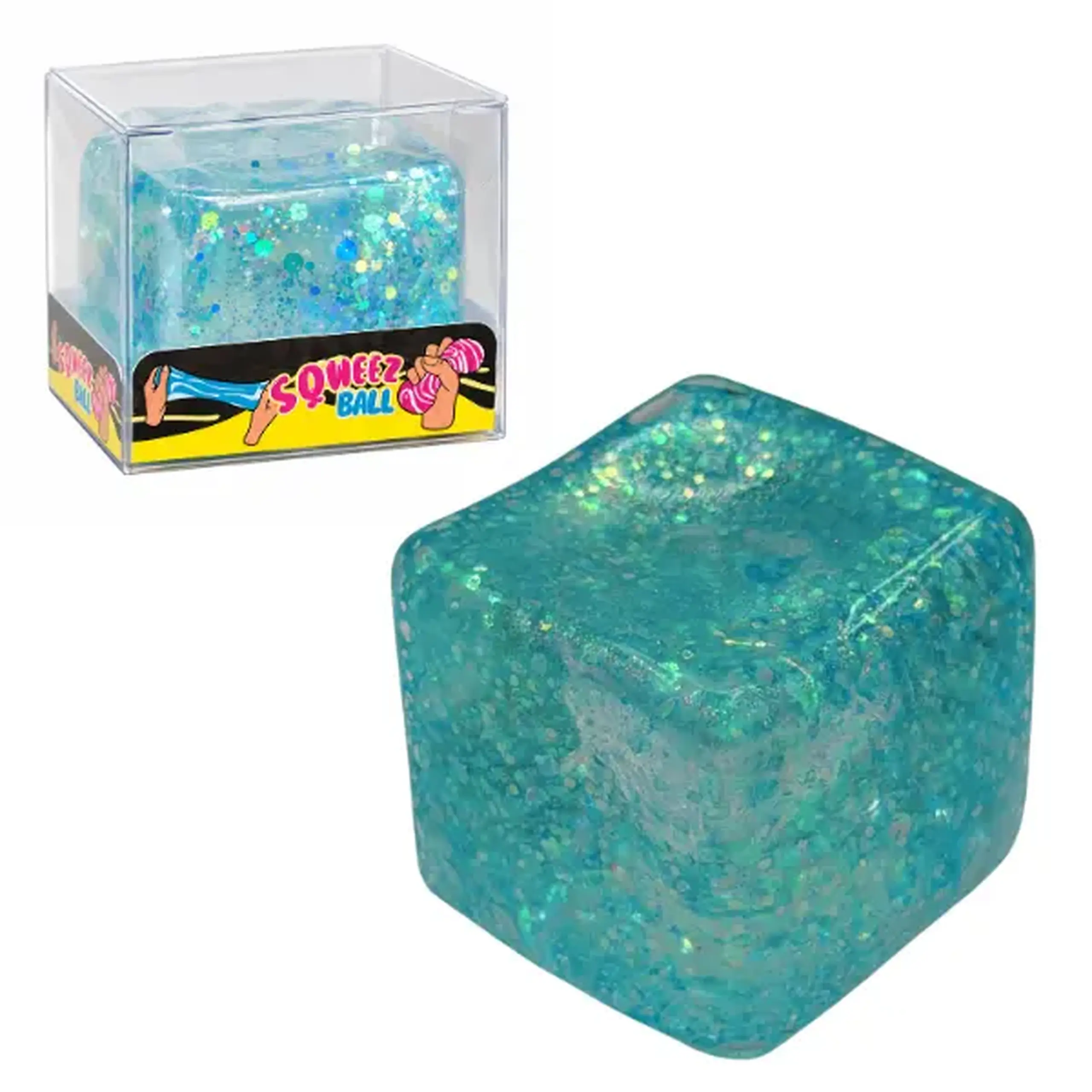 Cubul antistres "Needoh: Flippy Ice Cube", 5×5×5 cm