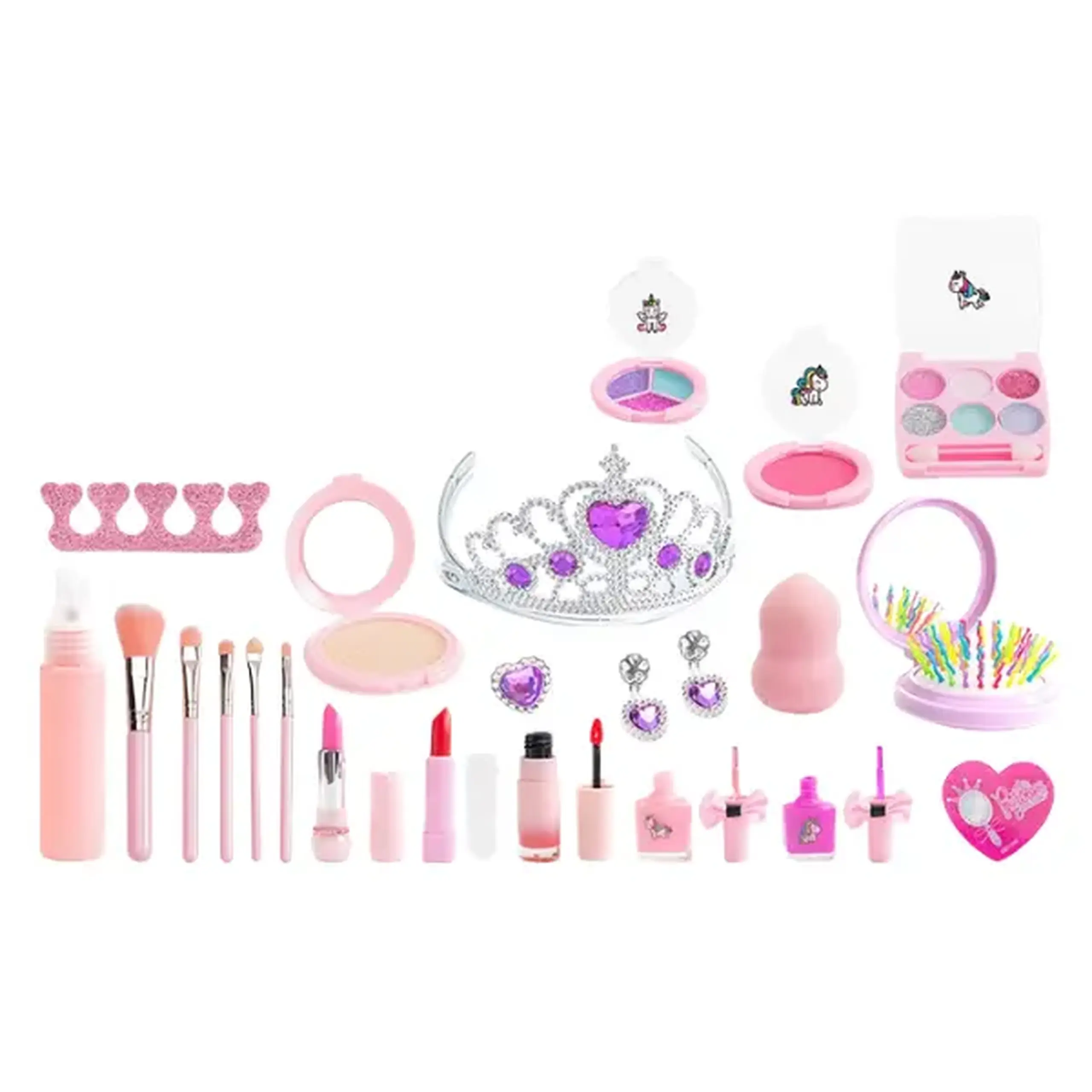 Set de cosmetice și bijuterii pentru copii în gentuță „Unicorn”