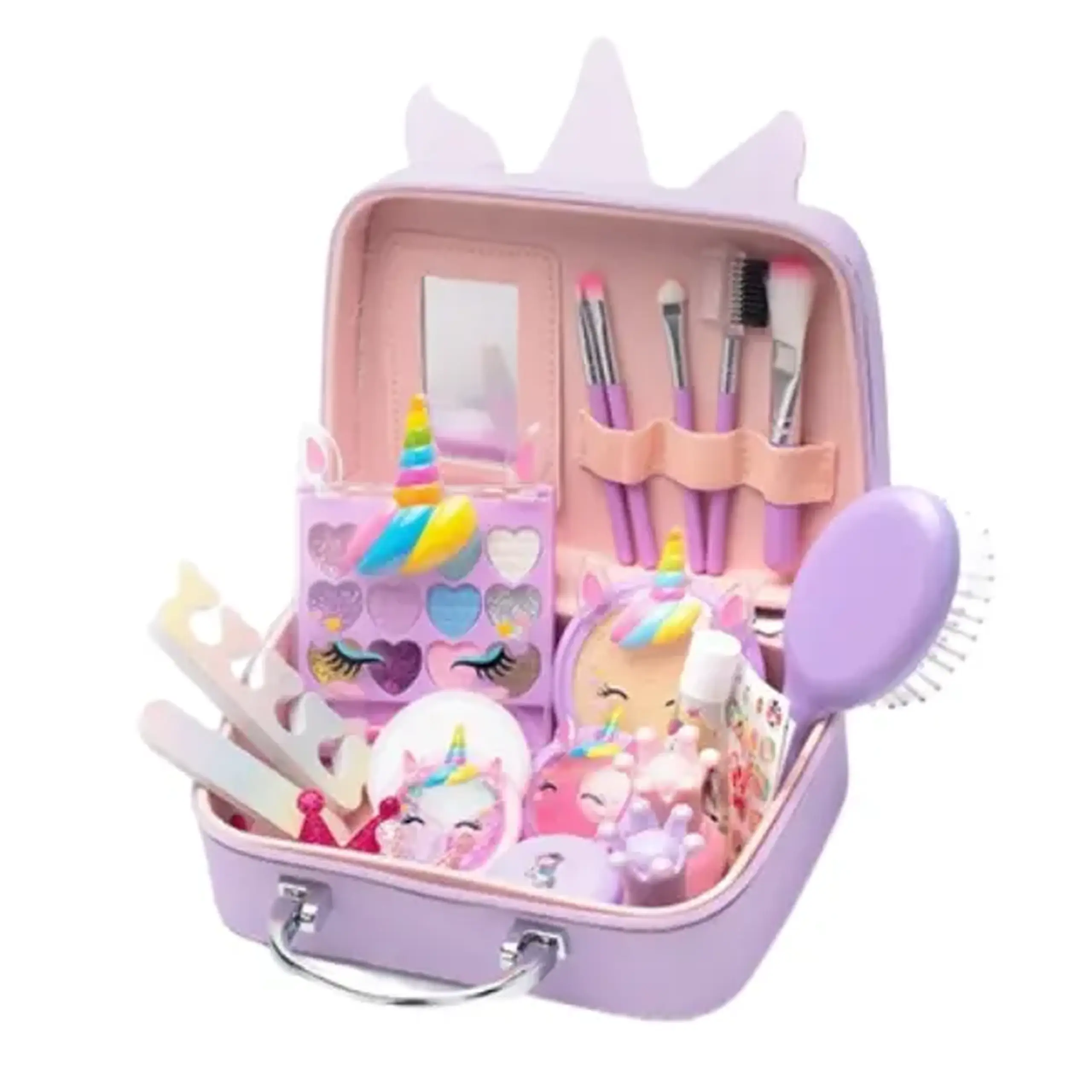 Set de cosmetice și accesorii pentru copii în gentuță „Unicorn”
