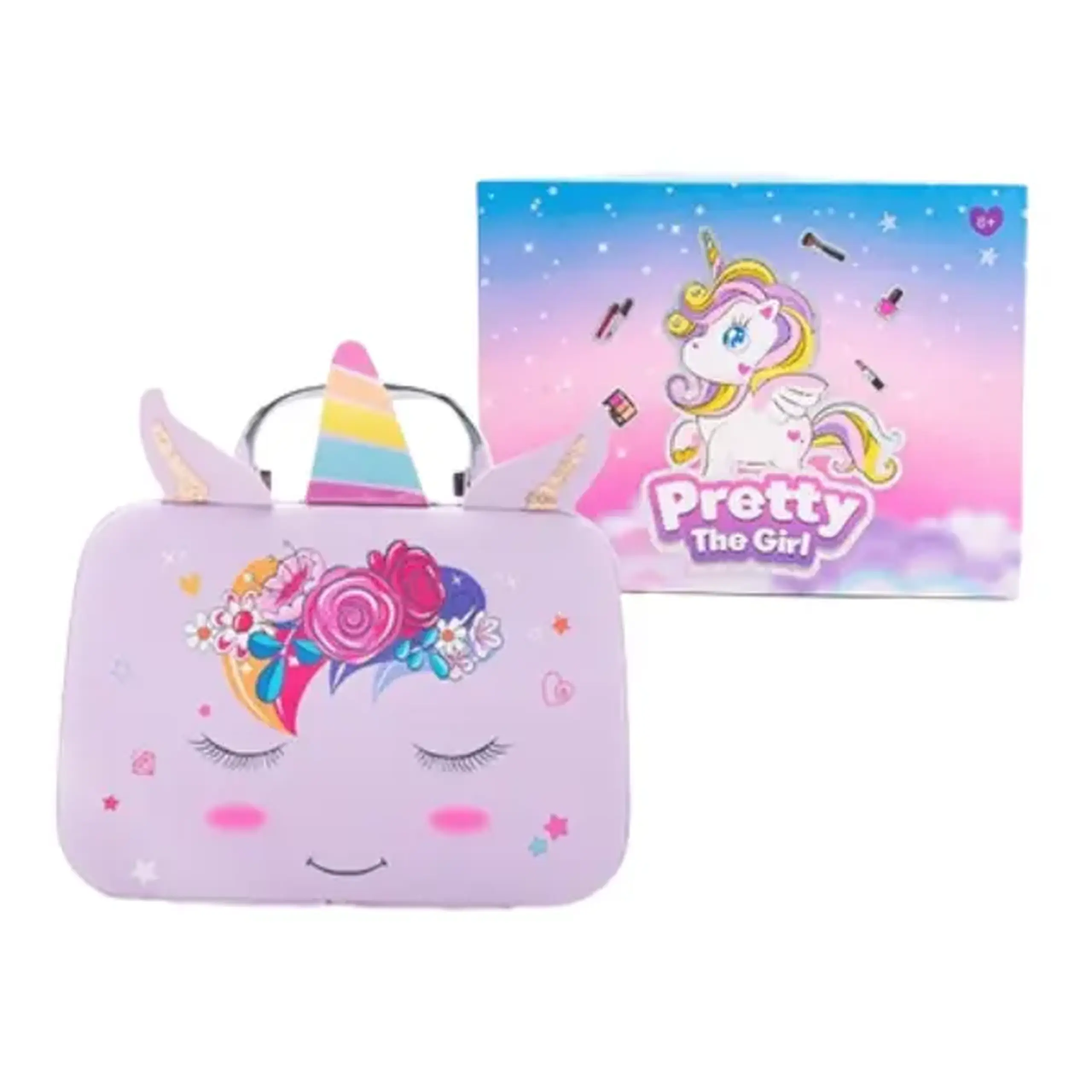 Set de cosmetice și accesorii pentru copii în gentuță „Unicorn”