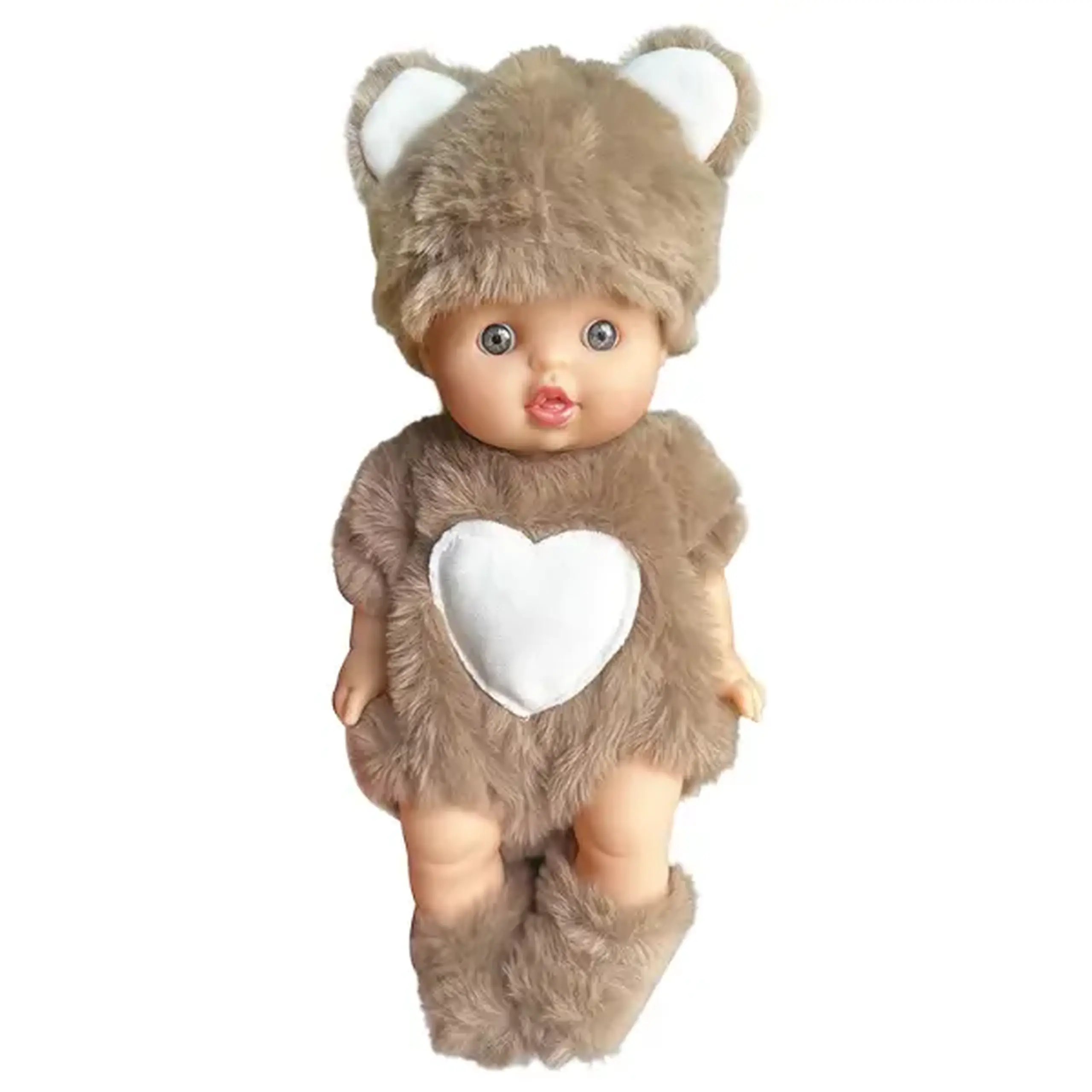 Bebeluș în costum de ursuleț, 22 cm