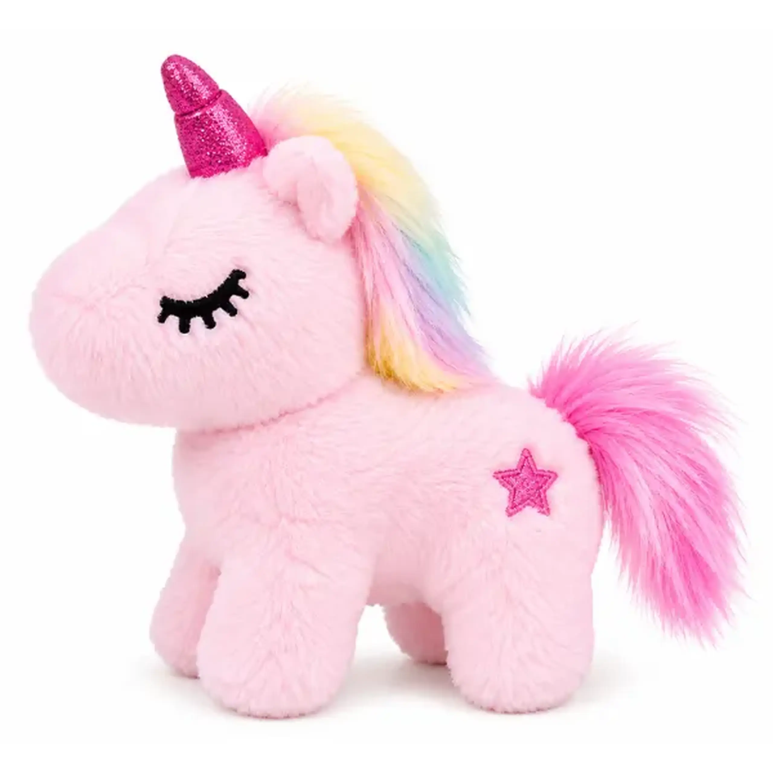 Set de joacă „Unicorn de pluș” cu brățară și pieptene în glob, 2 modele