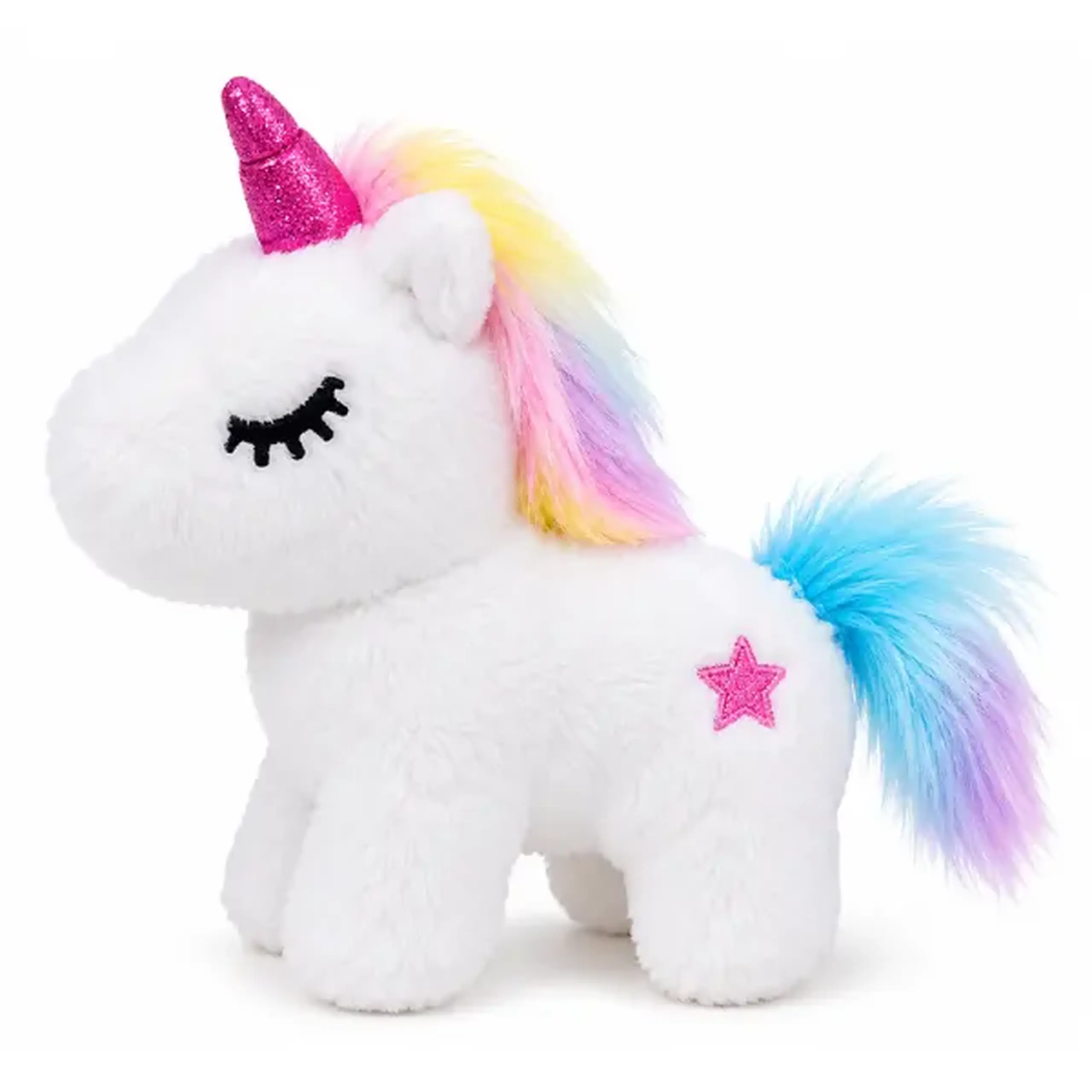 Set de joacă „Unicorn de pluș” cu brățară și pieptene în glob, 2 modele