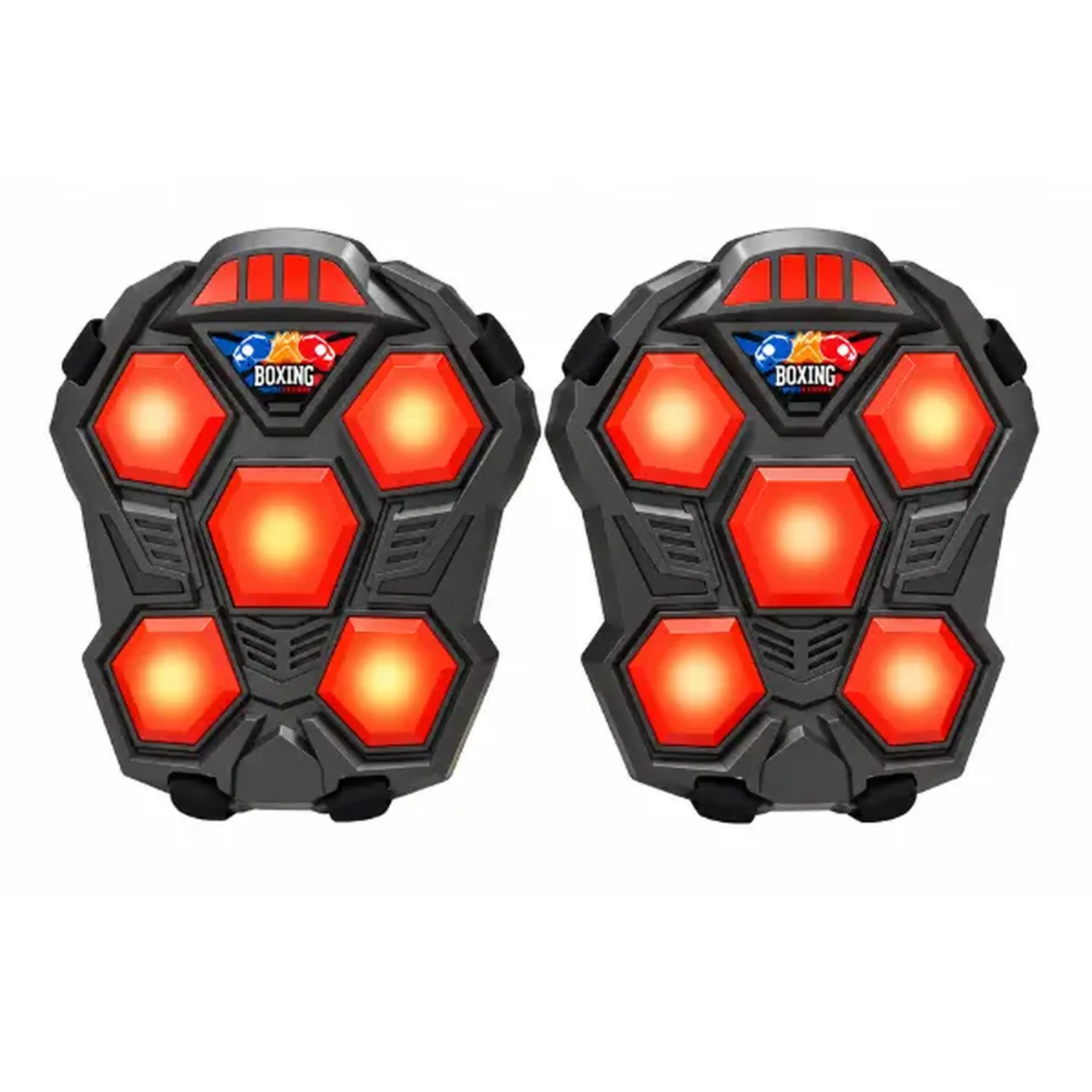 Set interactiv de box cu ținte electronice pentru 2 jucători