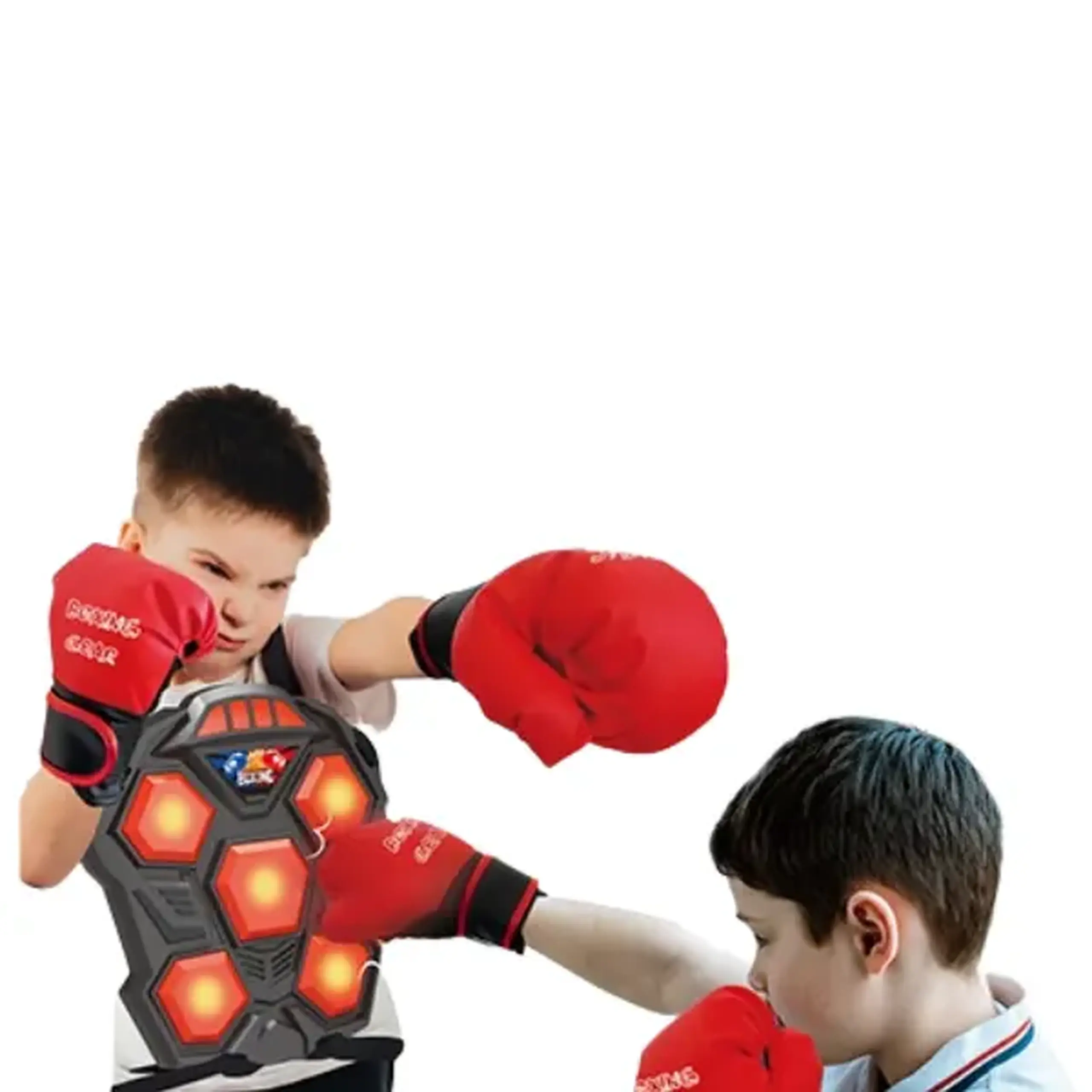Set interactiv de box cu ținte electronice pentru 2 jucători
