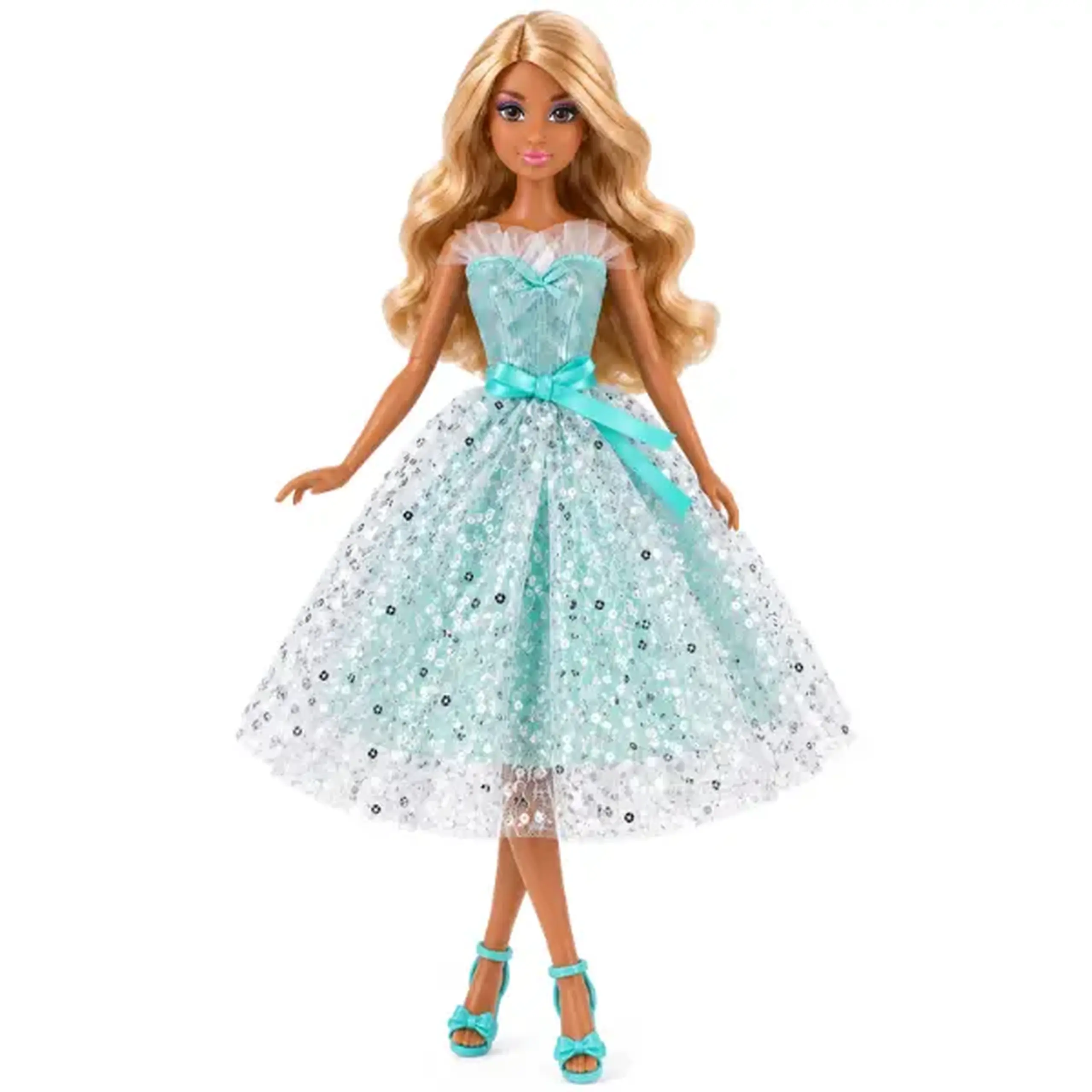 Păpușă „Colecția Clasică” în rochie elegantă cu accesorii, 29 cm