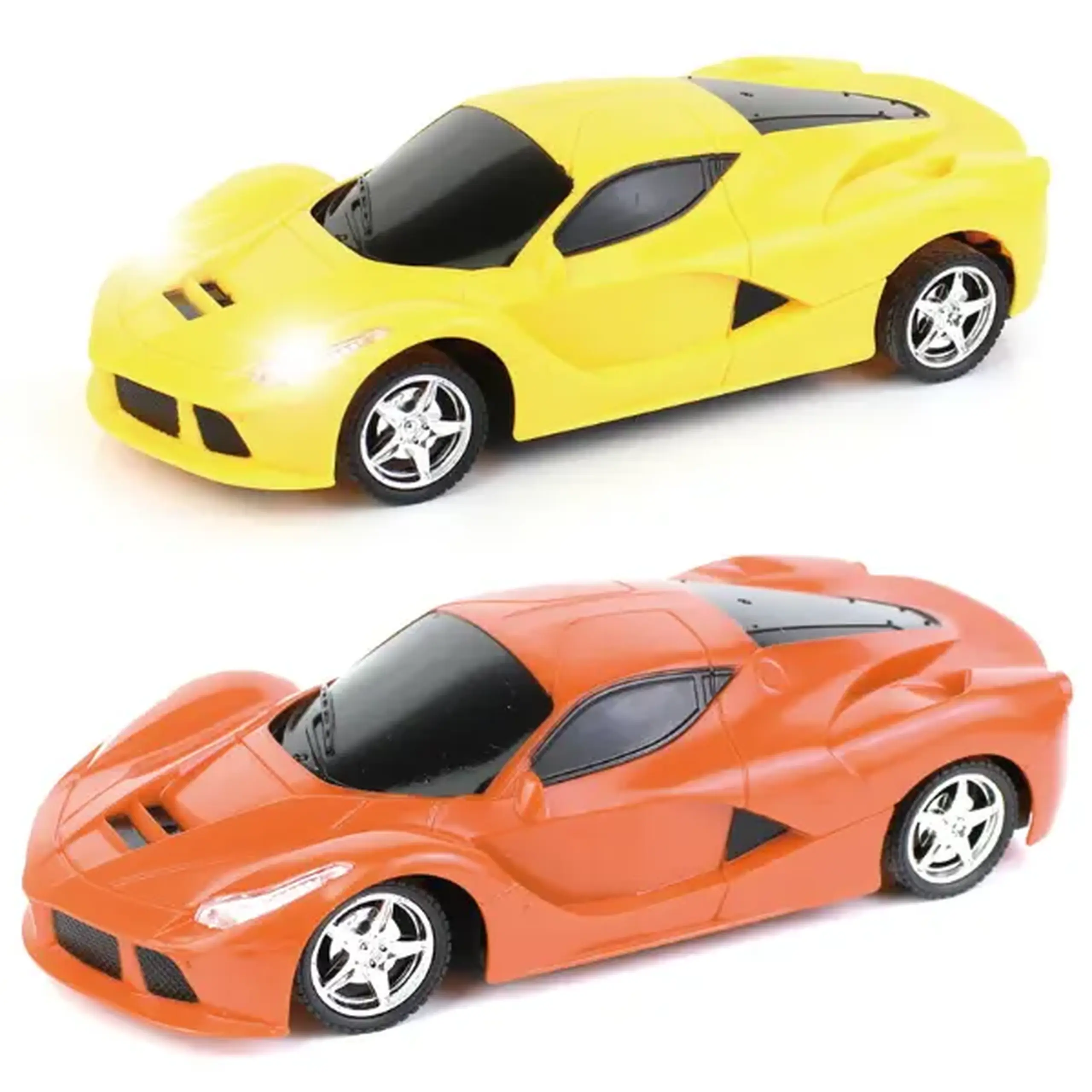 1:24 Mașină sport cu telecomandă: tracțiune integrală 4WD, efecte luminoase, 3 culori