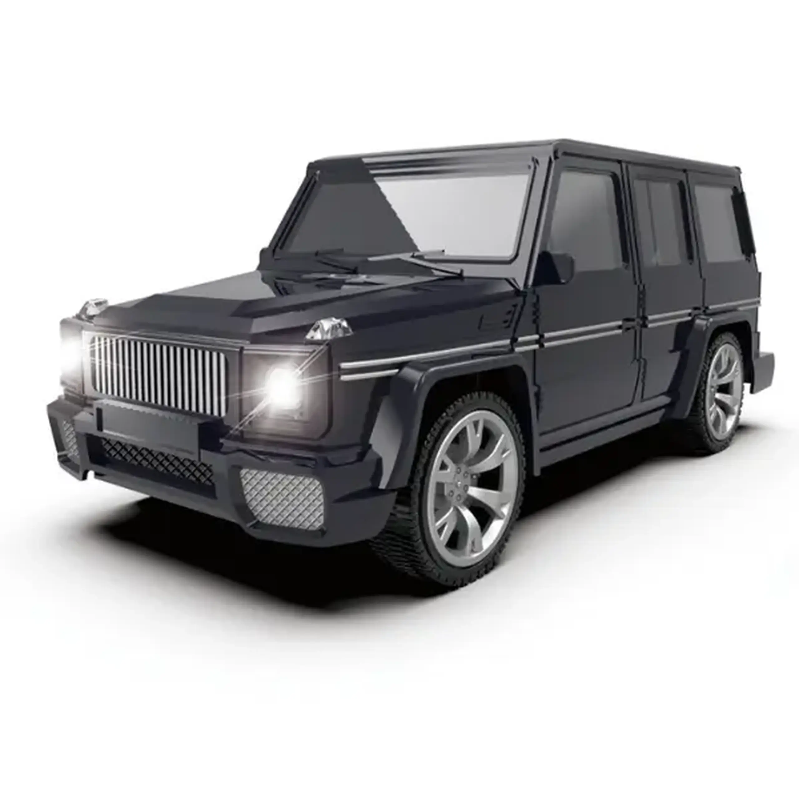 1:20 Mașină cu telecomandă „SUV”: tracțiune integrală 4WD, efecte luminoase, 3 culori