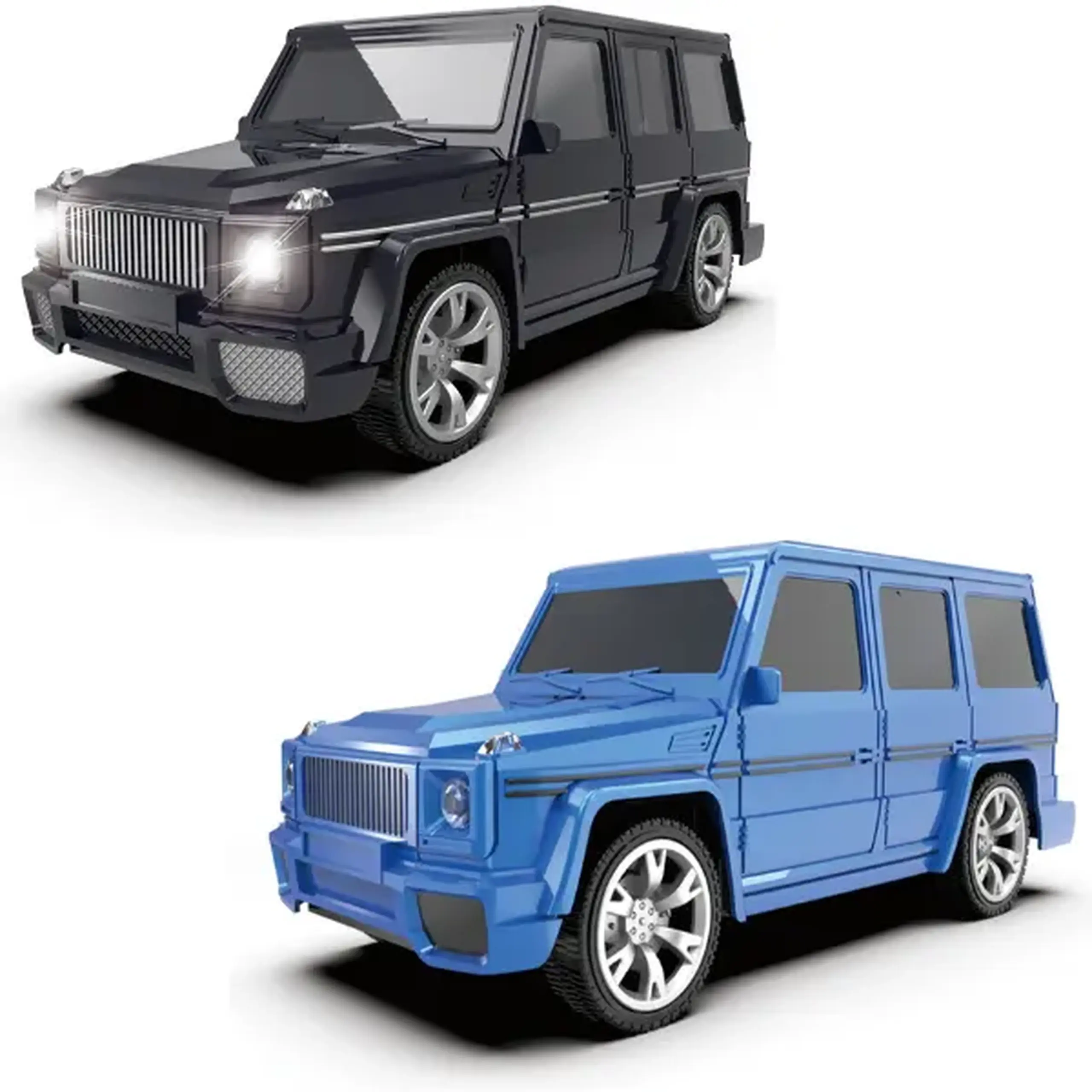 1:20 Mașină cu telecomandă „SUV”: tracțiune integrală 4WD, efecte luminoase, 3 culori