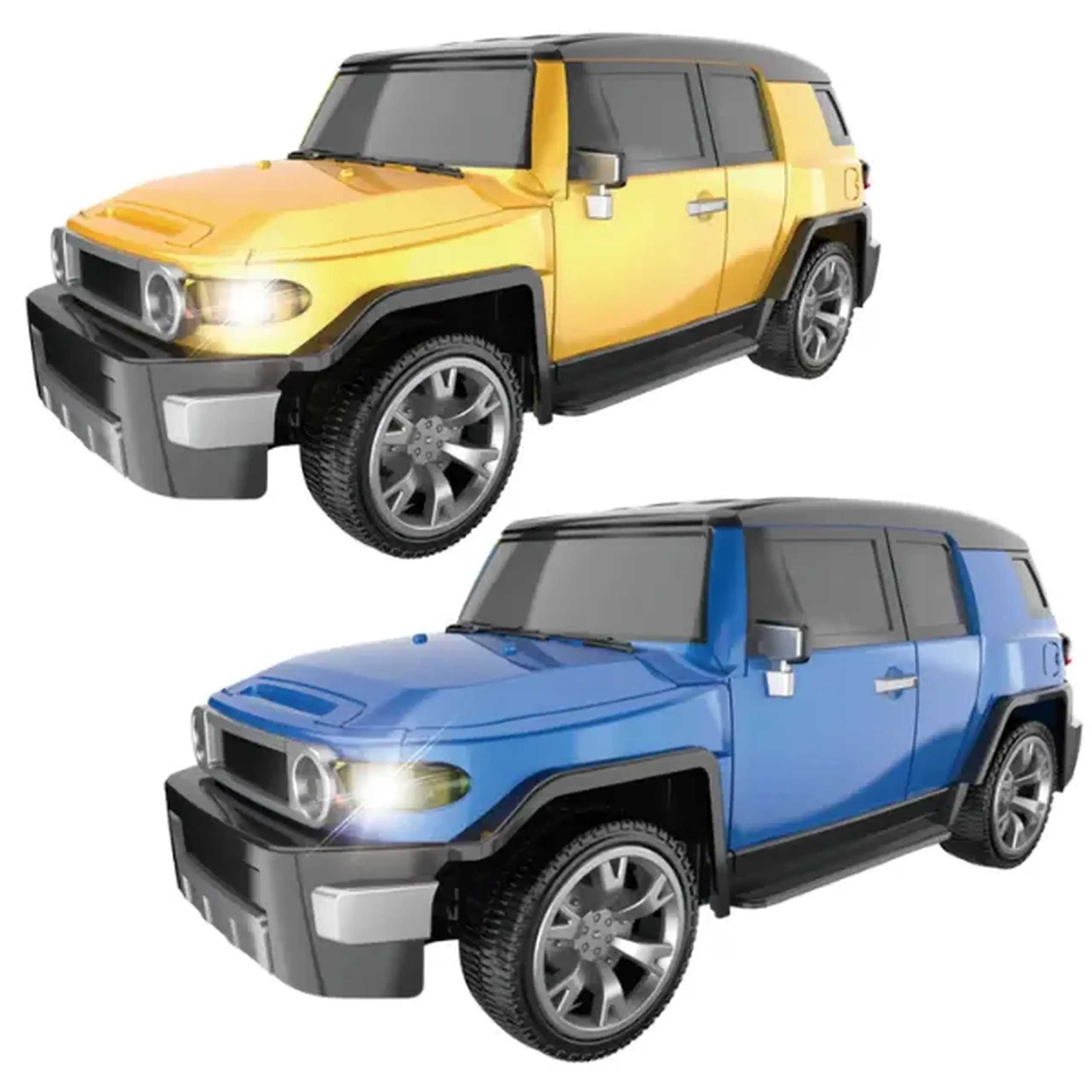 1:20 Mașină cu telecomandă „SUV”: tracțiune integrală 4WD, efecte luminoase, 2 culori
