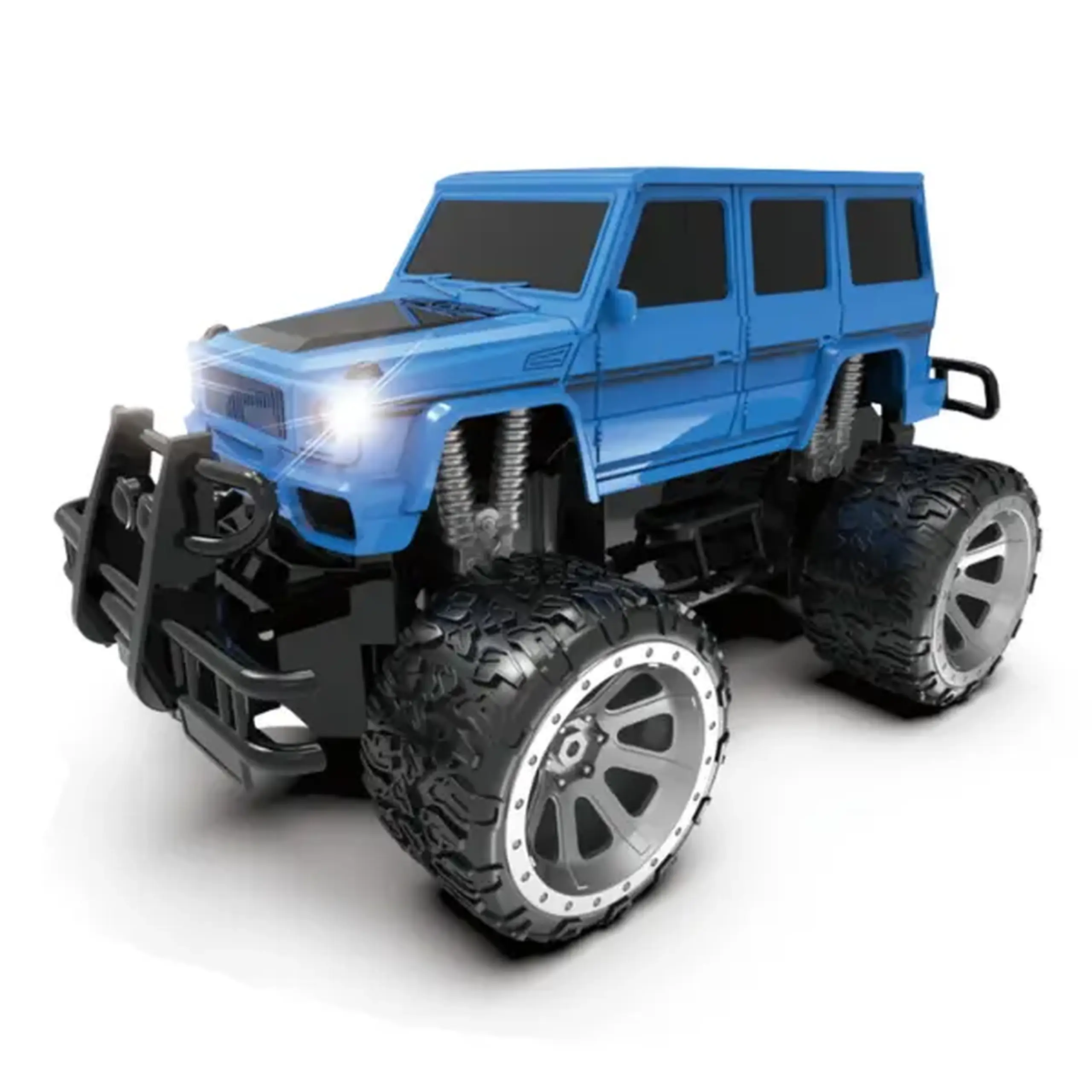 1:16 Mașină cu telecomandă „Big G Off-road”: roți mari, 3 culori