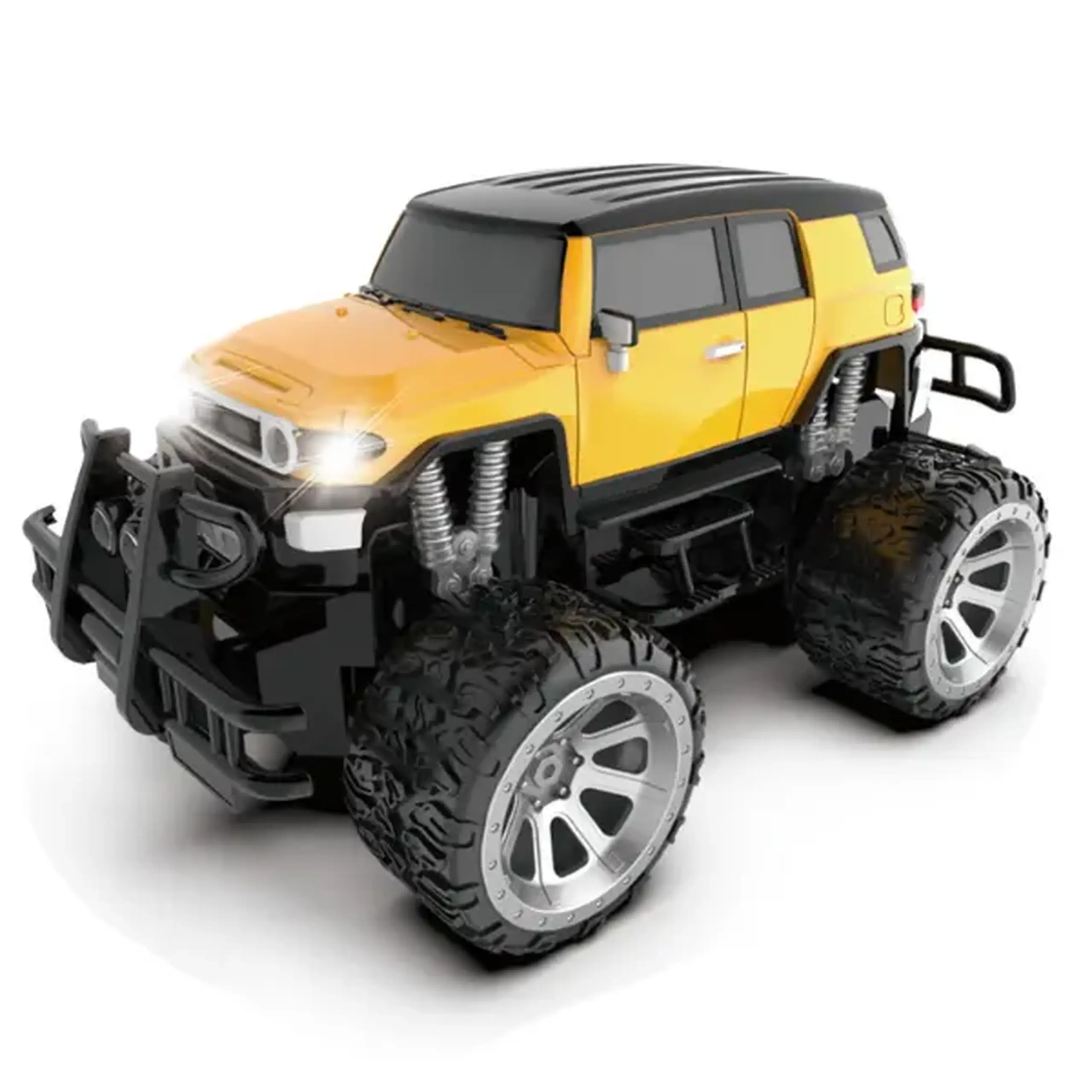 1:16 Mașină cu telecomandă „Off-road”: roți mari, 3 culori