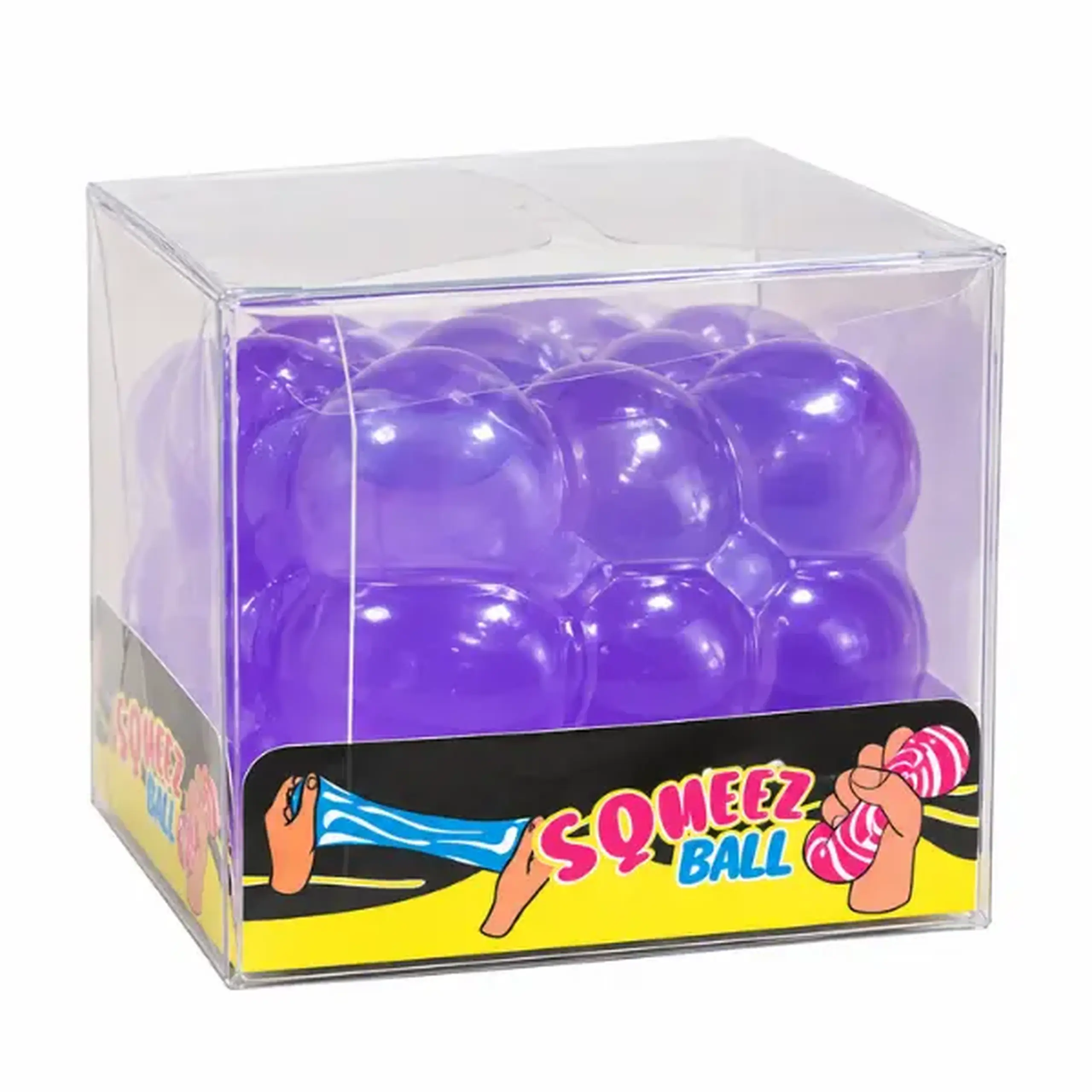 Cubul antistres "Needoh: Magic Bubble Cube", 5×5×5 cm, mov