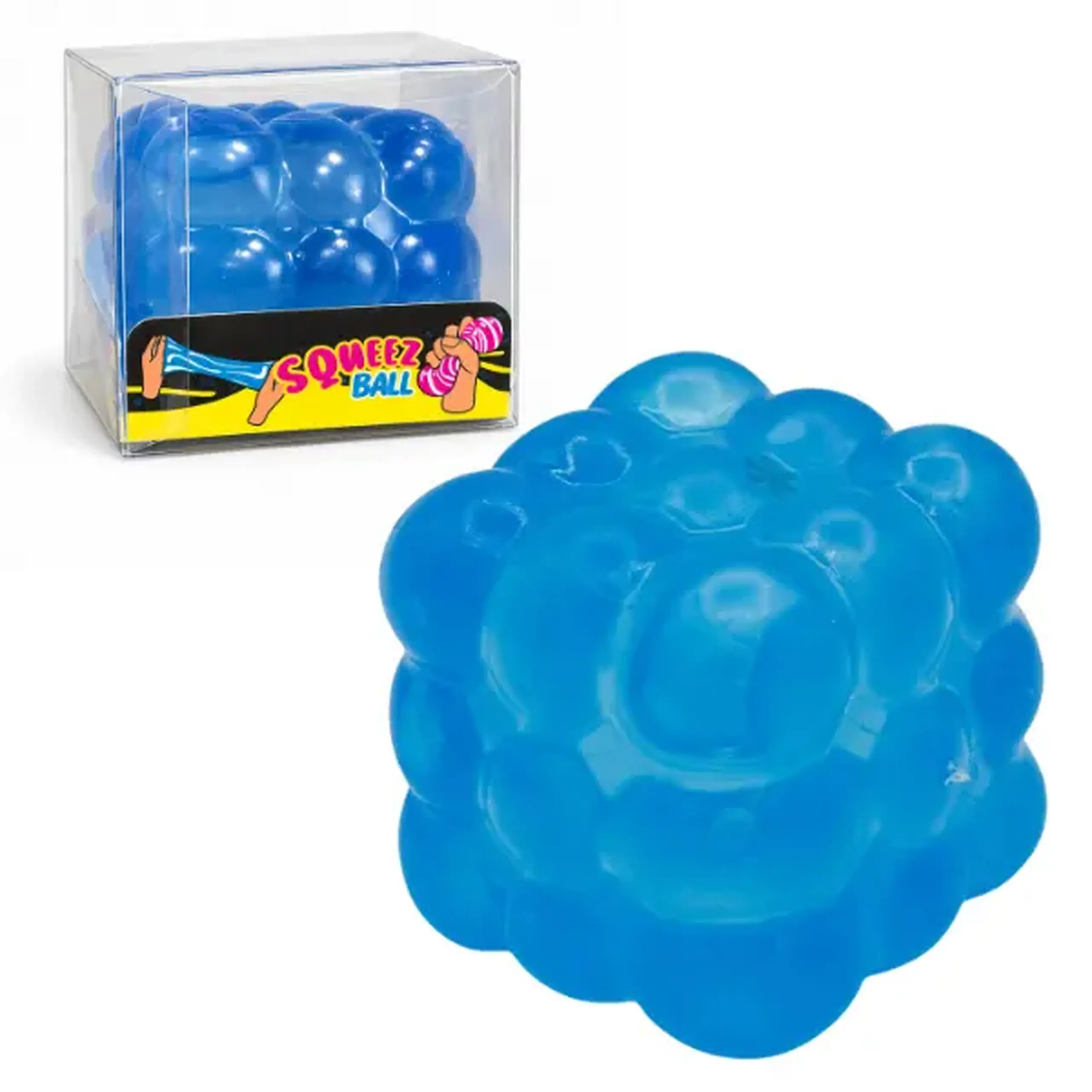 Cubul antistres "Needoh: Magic Bubble Cube", 5×5×5 cm, albastru