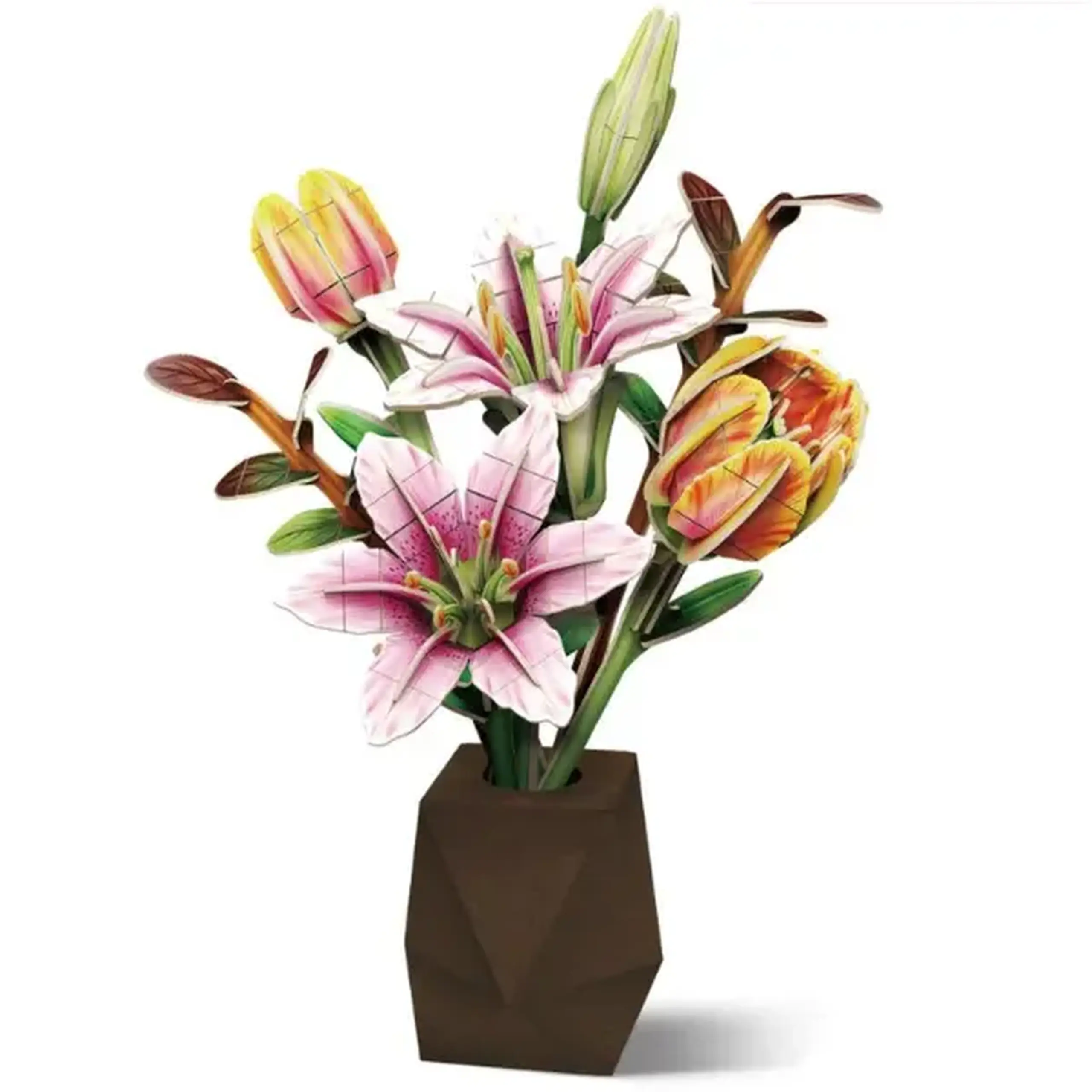 Puzzle 3D „Buchet de flori”, 120 piese