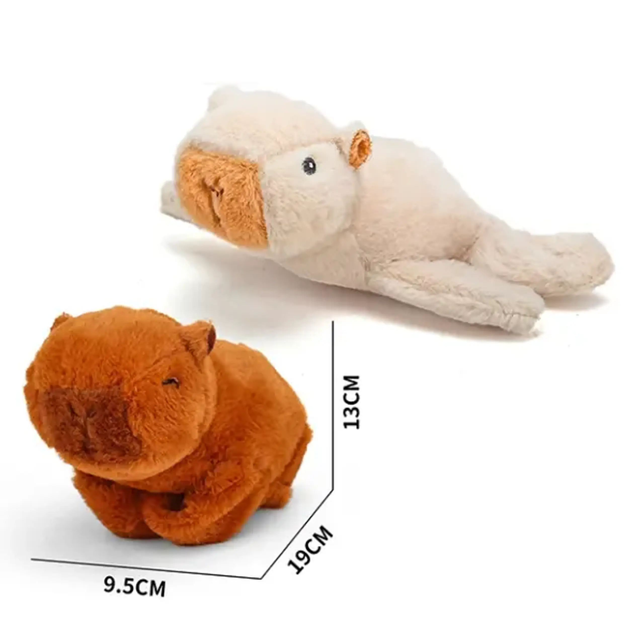 Jucăria moale-brățară „Capibara”, 2 modele