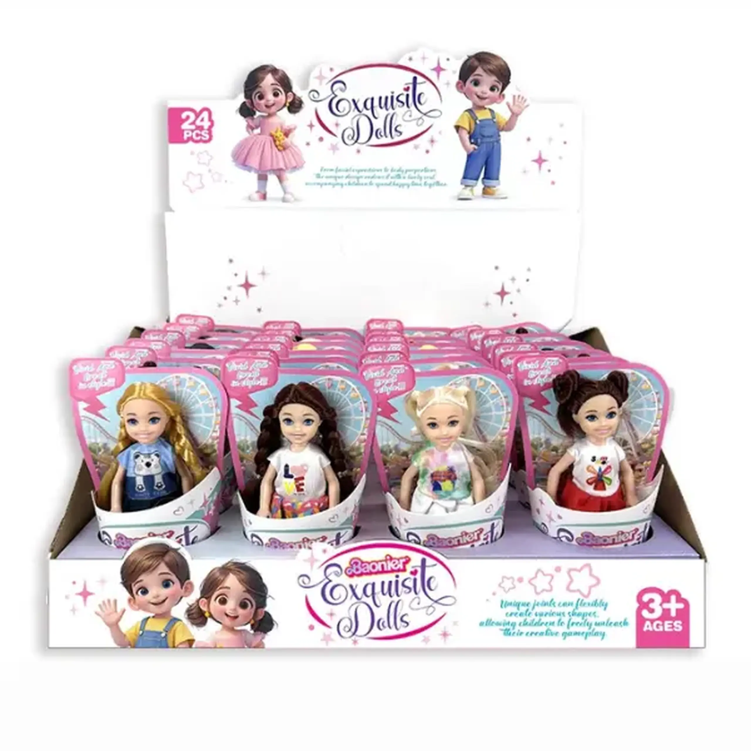 Păpușică mică, 14 cm, diverse modele