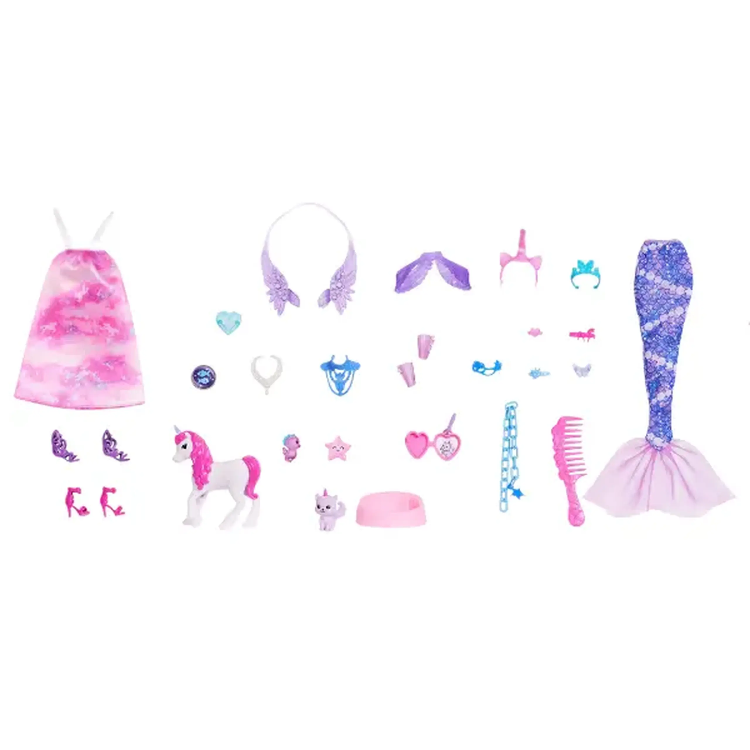 Calendarul Advent Barbie "Lumea magică"