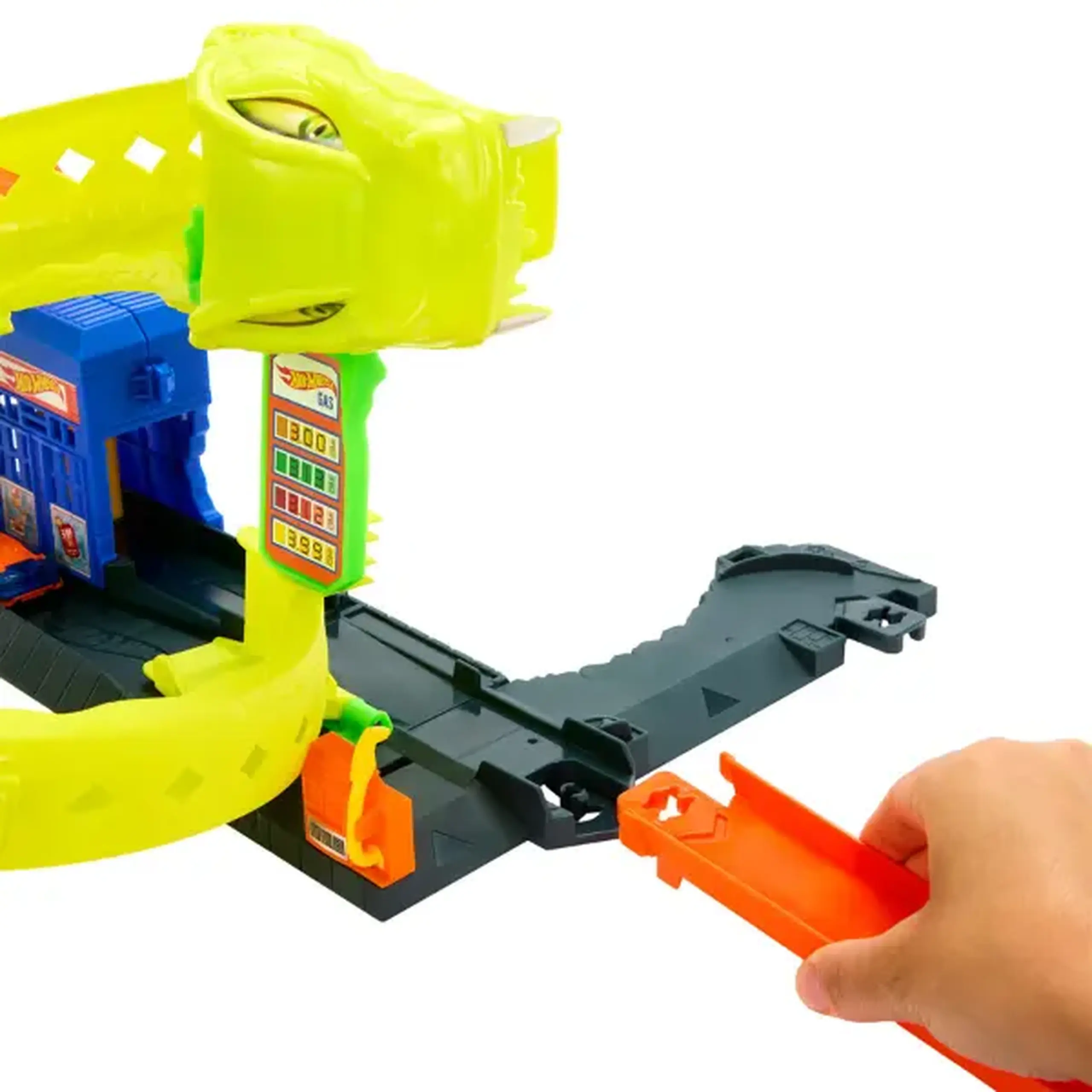 Set de joacă Hot Wheels City "Atacul șarpelui"
