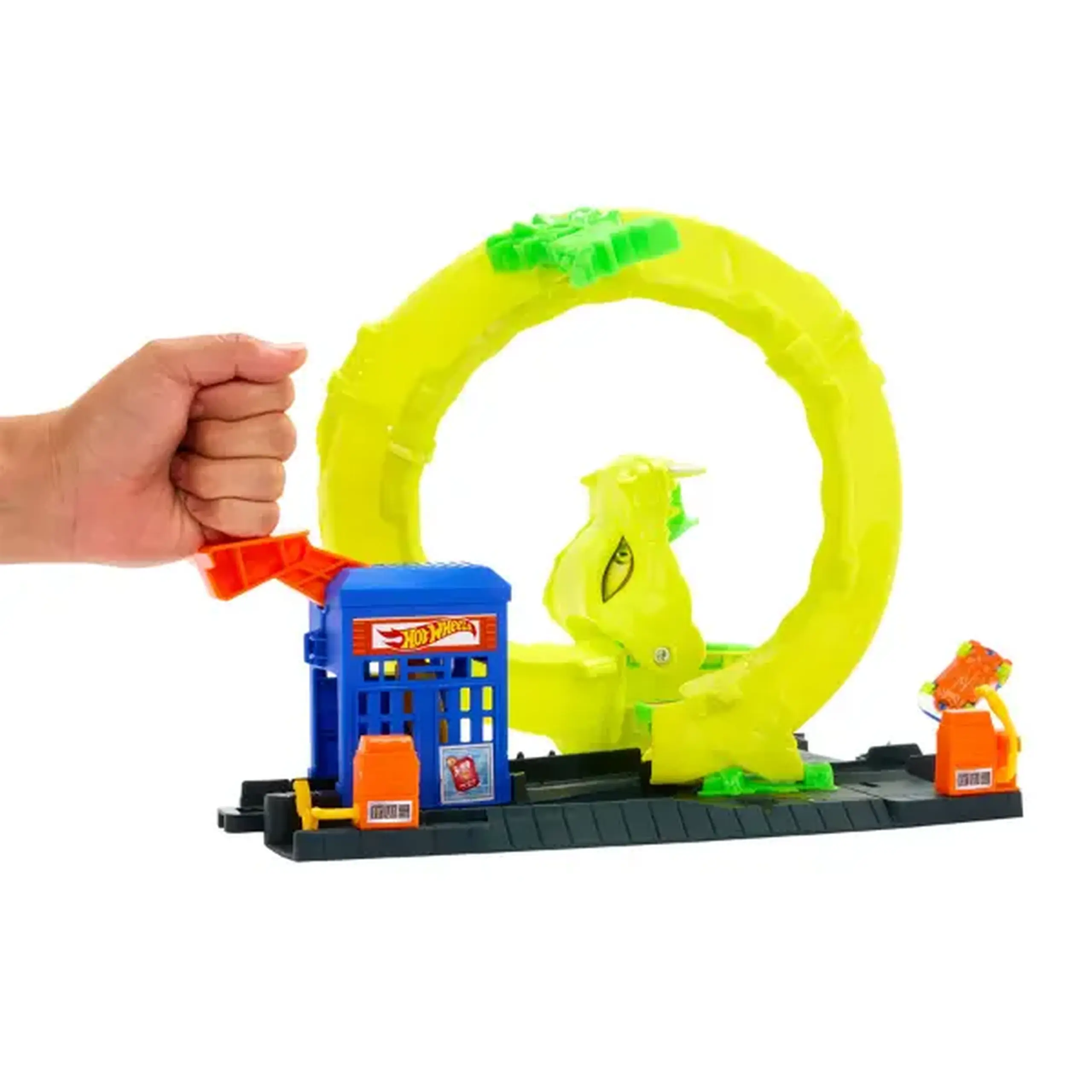 Set de joacă Hot Wheels City "Atacul șarpelui"