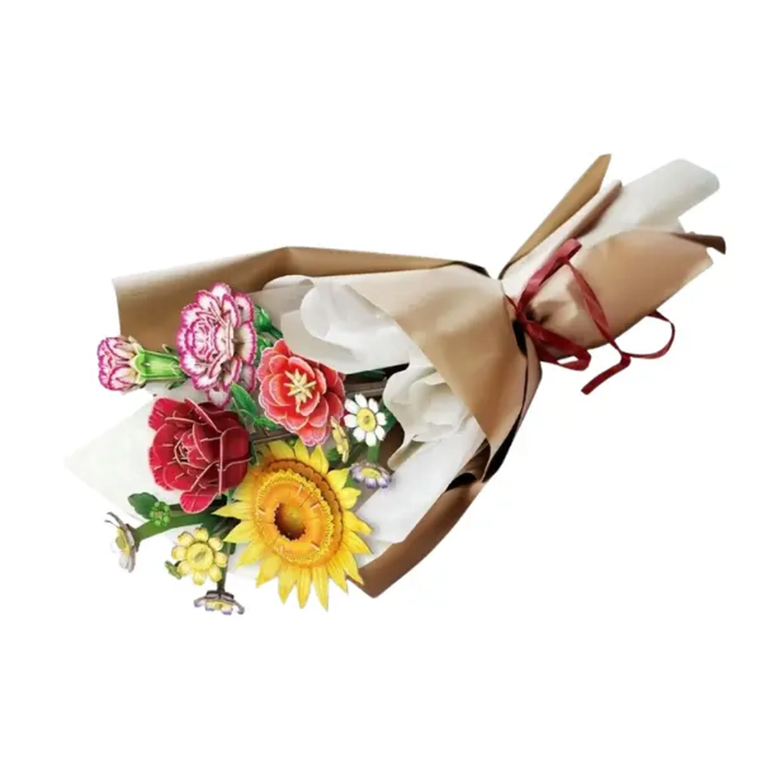 3D puzzle "Buchet de flori", 285 elem.