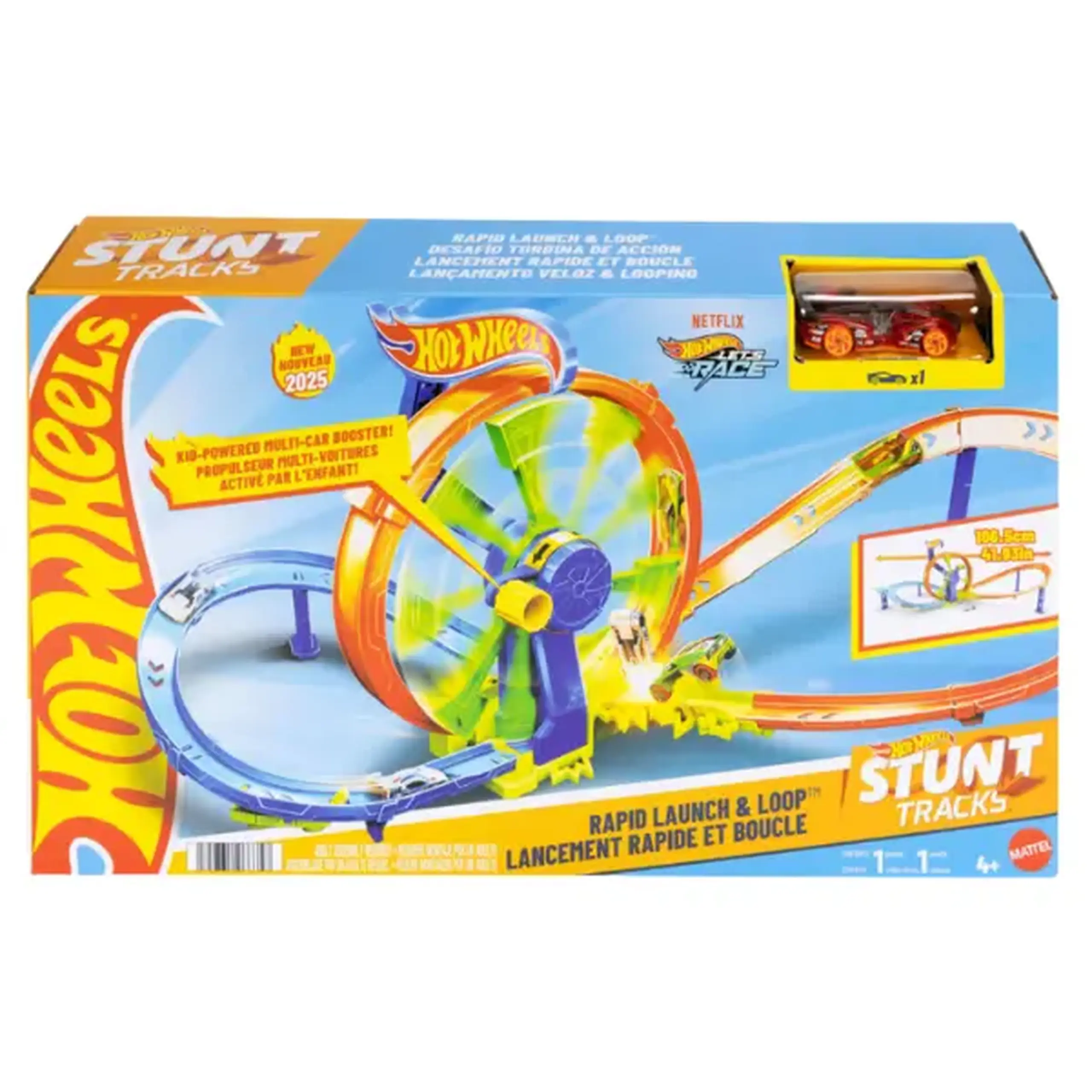 Hot Wheels "Lansare Rapidă și Buclă"